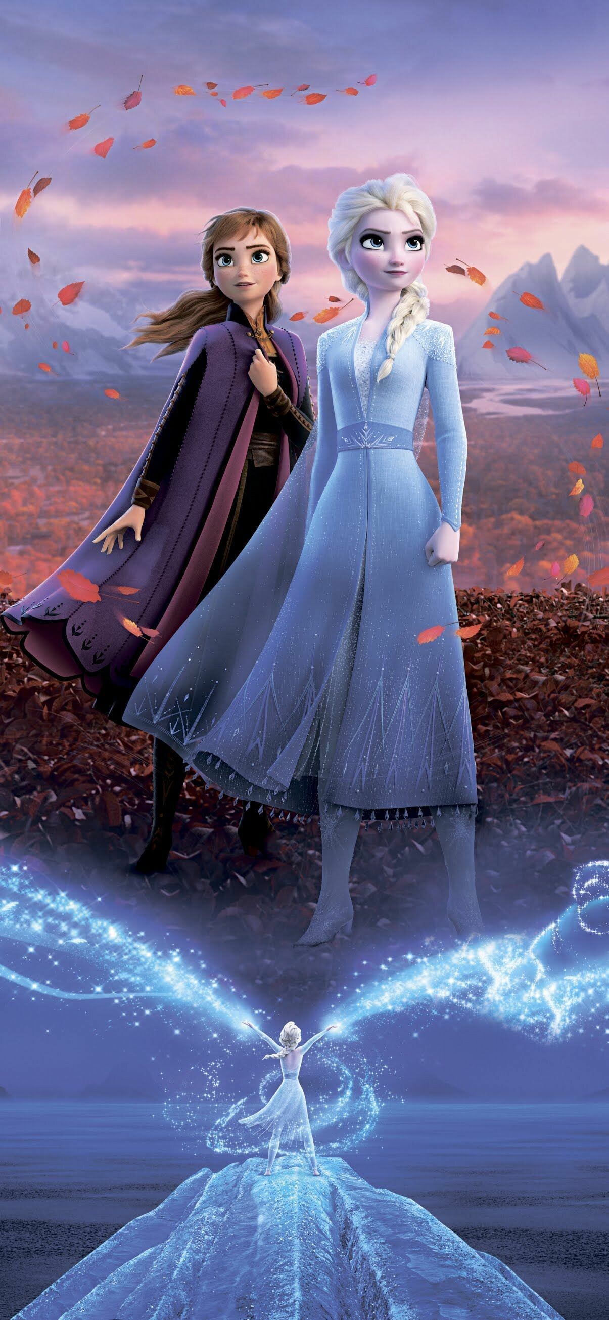 Frozen animation, Frozen 2 HD iPhone wallpapers, Magical and enchanting, 1210x2610 HD Phone