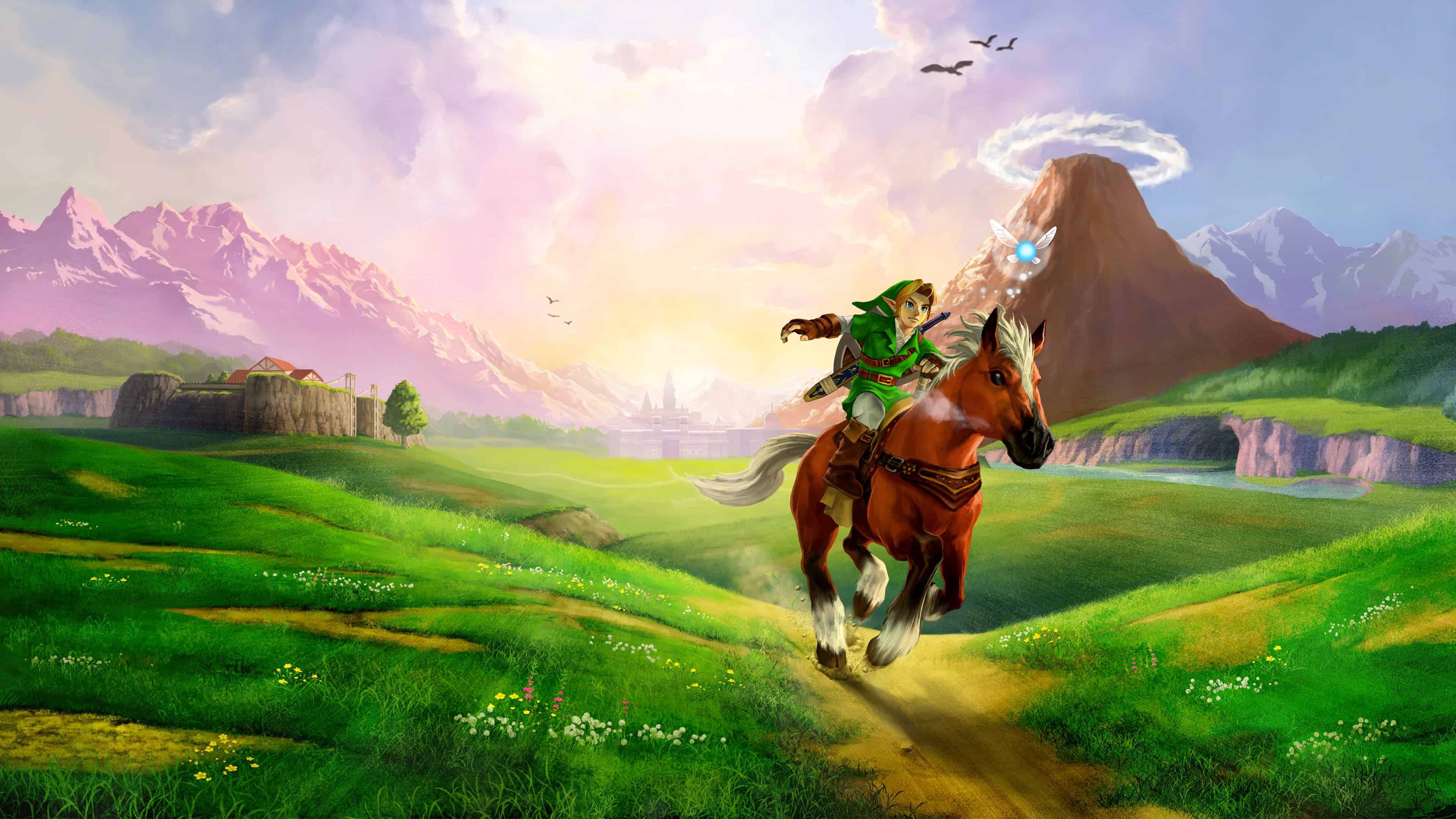 The Legend of Zelda: Ocarina of Time 3D, Link (Legend of Zelda) Wallpaper, 3840x2160 4K Desktop