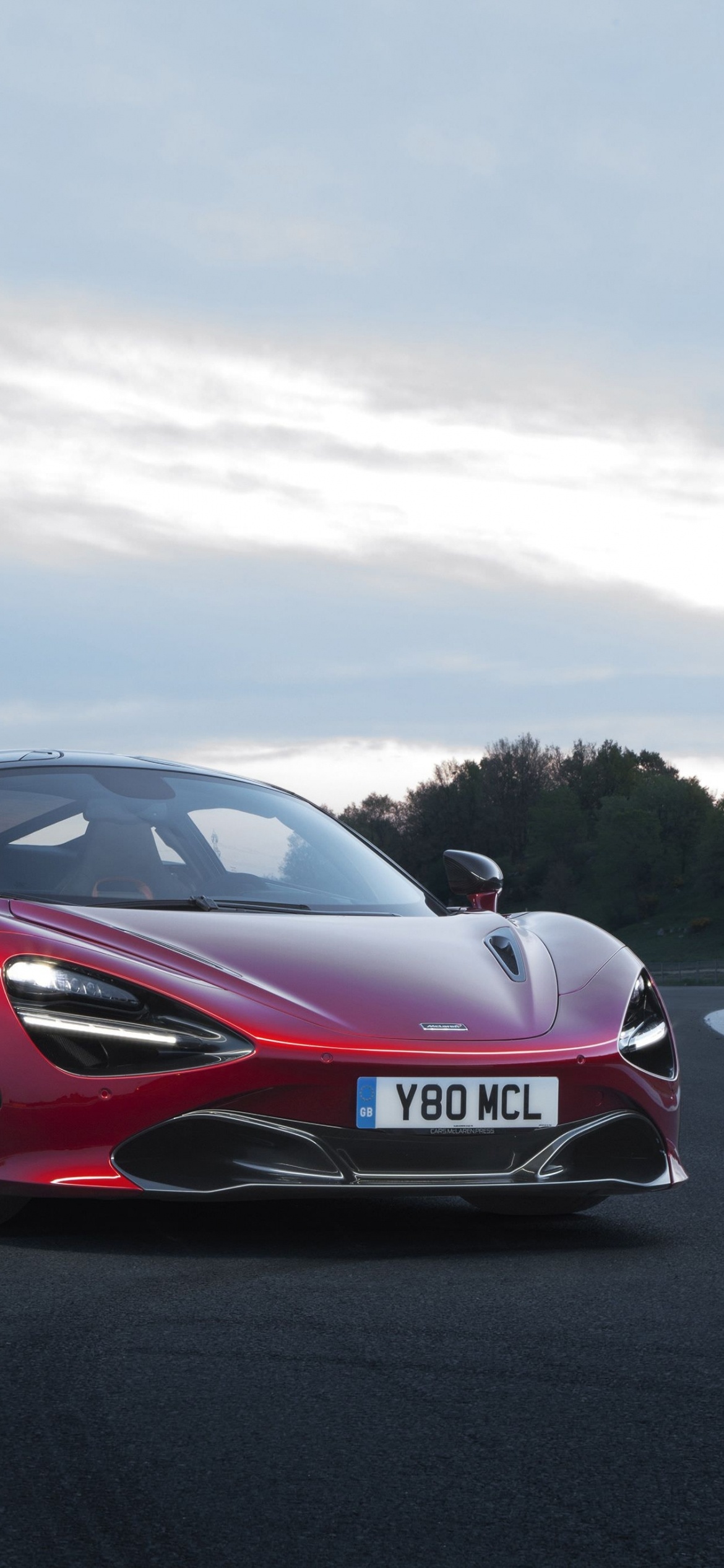 McLaren 720S, High-resolution wallpaper, Captivating design, Thrilling performance, 1170x2540 HD Phone