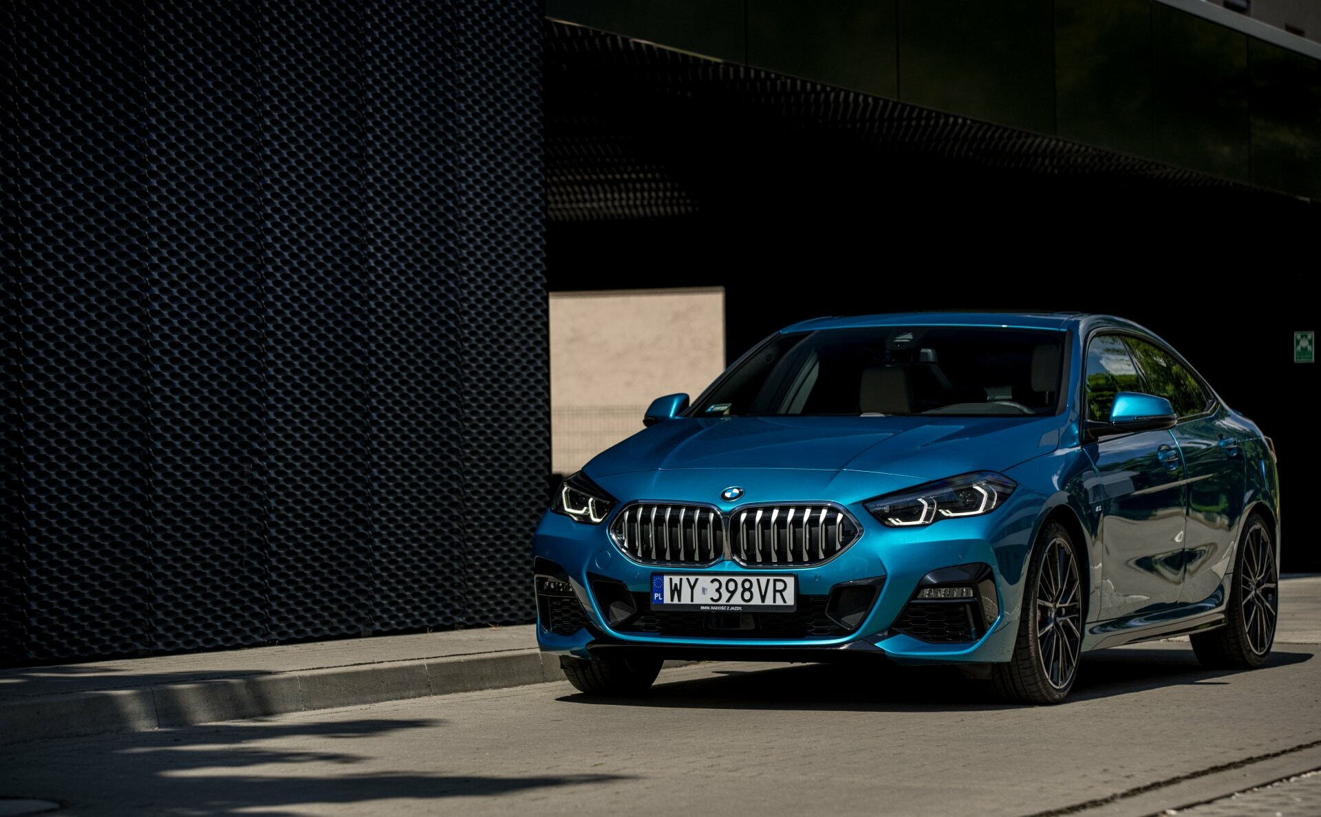 BMW 2 Series Gran Coupe, M Sport, Blue metallic, Ultra HD resolution, 1920x1190 HD Desktop