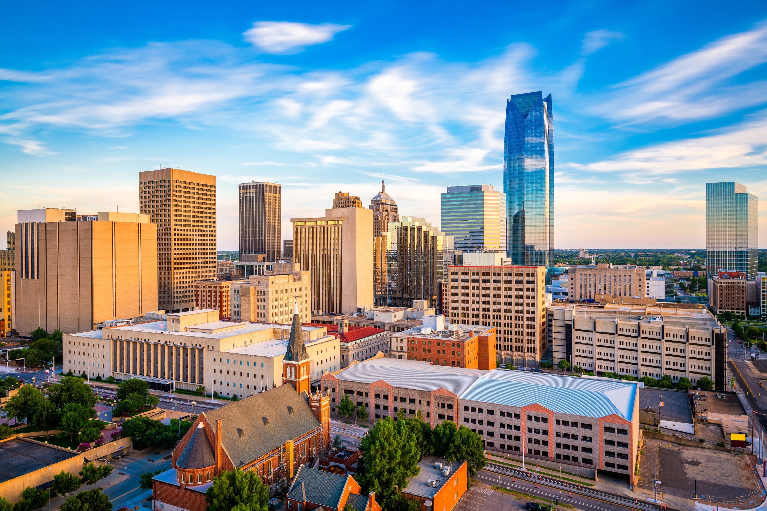 Oklahoma City Skyline, Local guide, Sightseeing recommendations, Independent travel, 3000x2000 HD Desktop