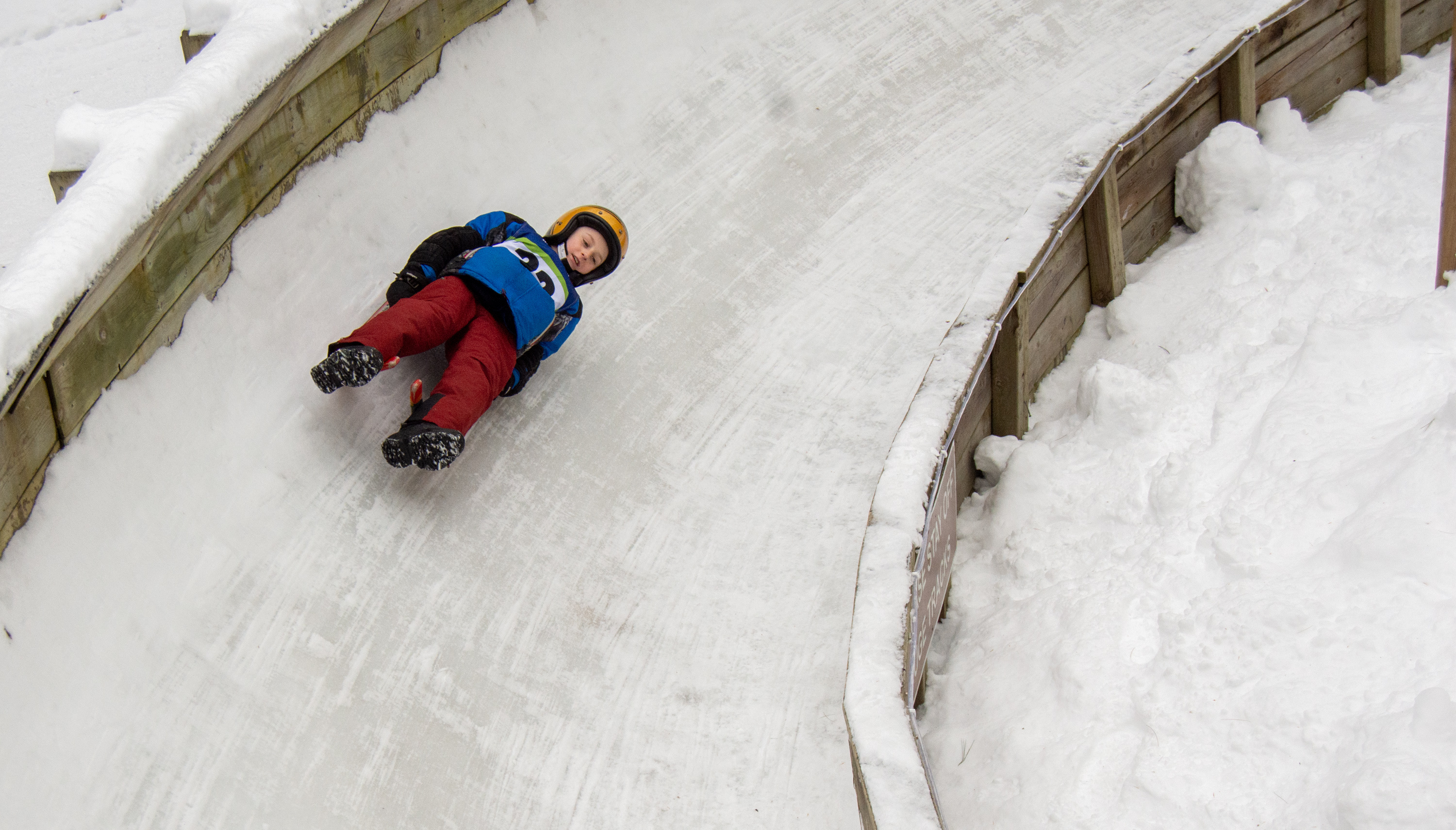 Muskegon Luge Adventure Sports Park, Luge Wallpaper, 3000x1720 HD Desktop