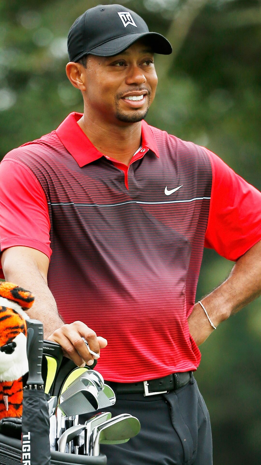 Tiger Woods, Top-quality wallpapers, 4K & HD backgrounds, Golf superstar, 1080x1920 Full HD Phone