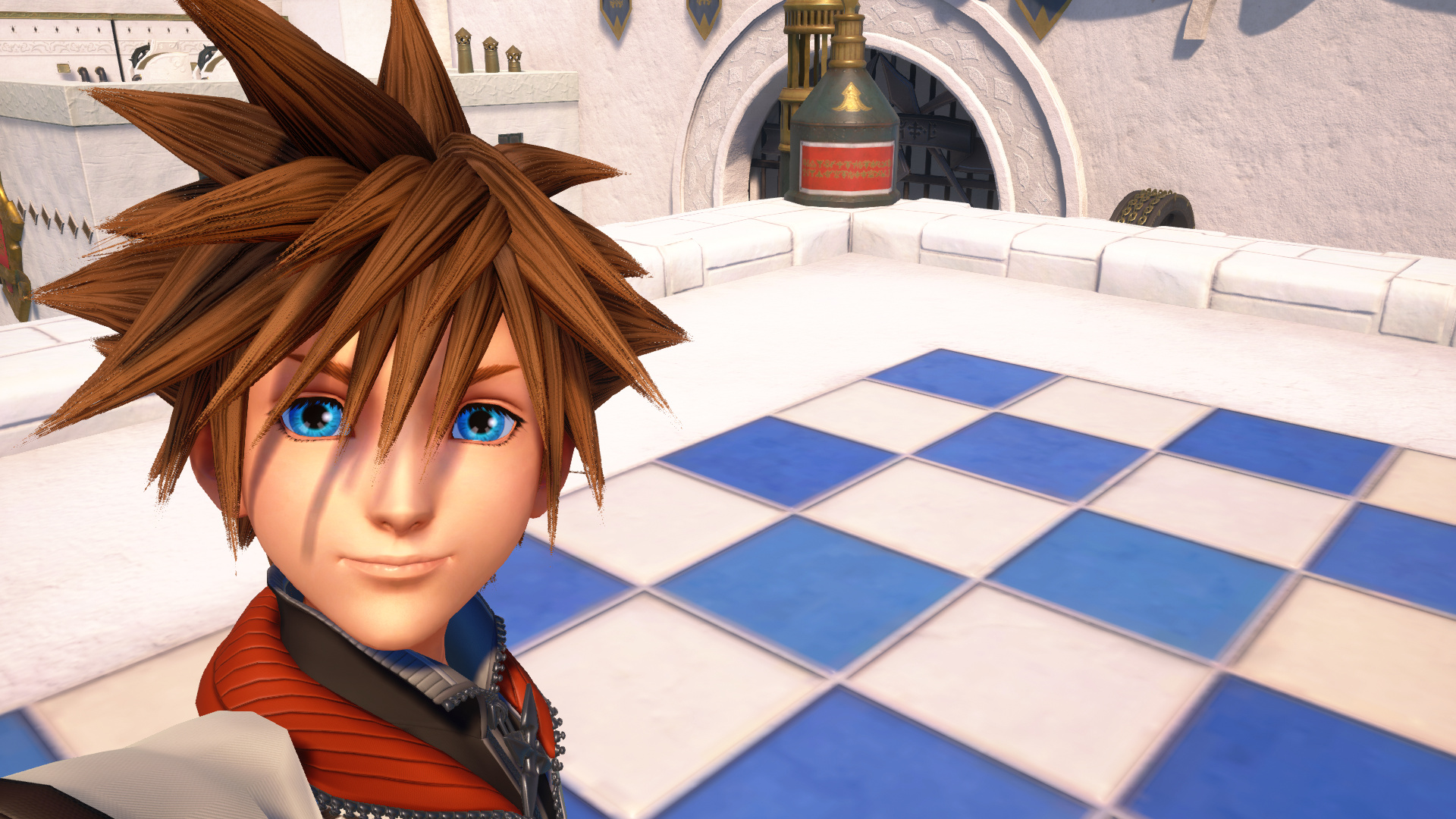 Sora Key Art 13, Roxas clothes mod, Kingdom Hearts III, Game modding, 1920x1080 Full HD Desktop