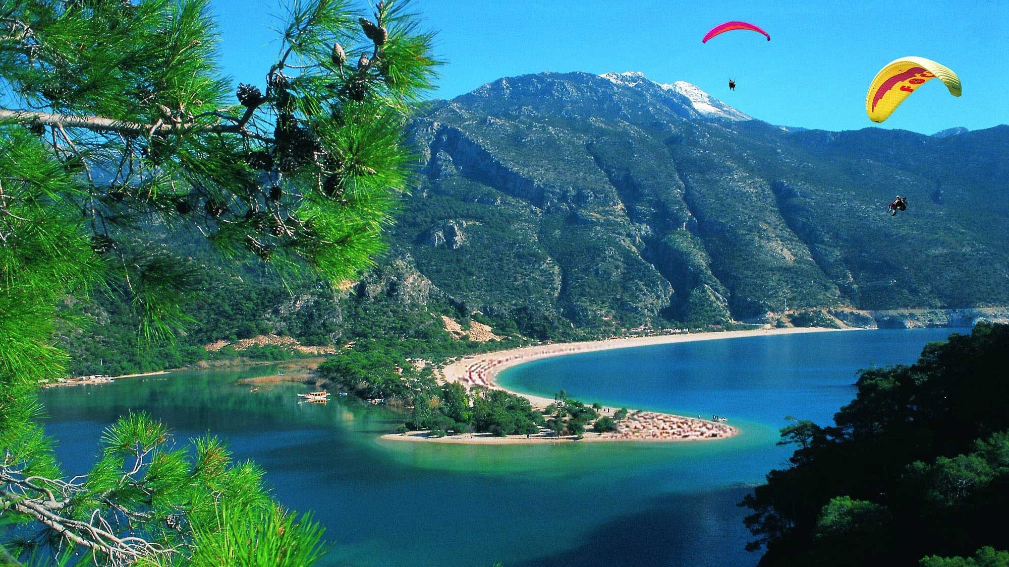 Oludeniz, Turkey, Travels, marmaris fethiye marmaris, 2000x1130 HD Desktop