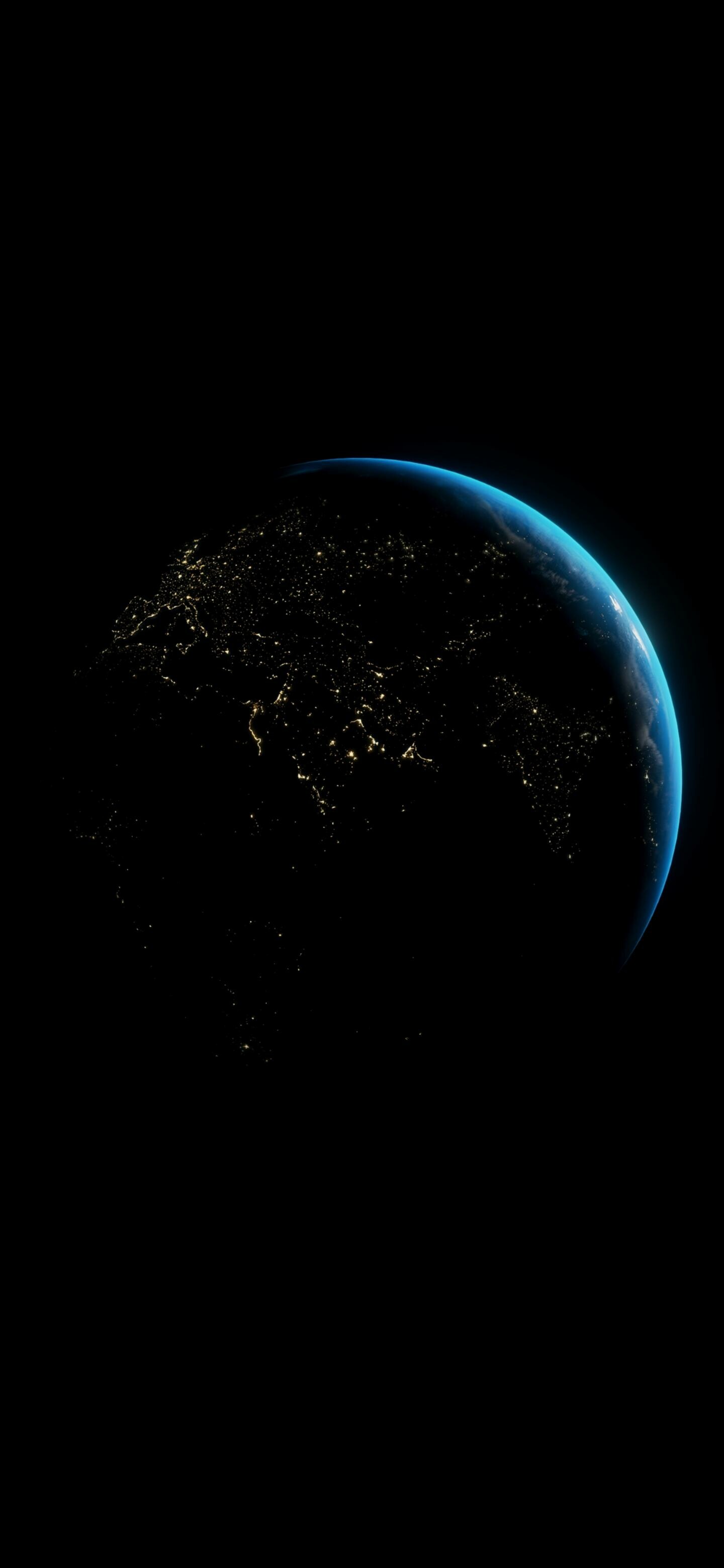 Night Earth, Ramoled backgrounds, 1440x3120 HD Phone