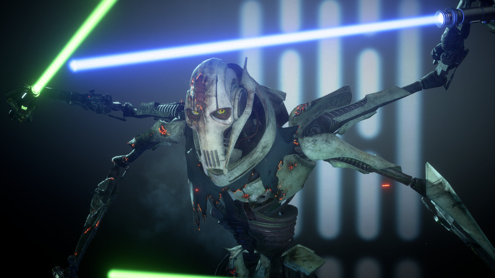 SWBF2 Grievous wallpaper, R-wallpaper, Computer wallpaper, Gaming aesthetic, 1920x1080 Full HD Desktop