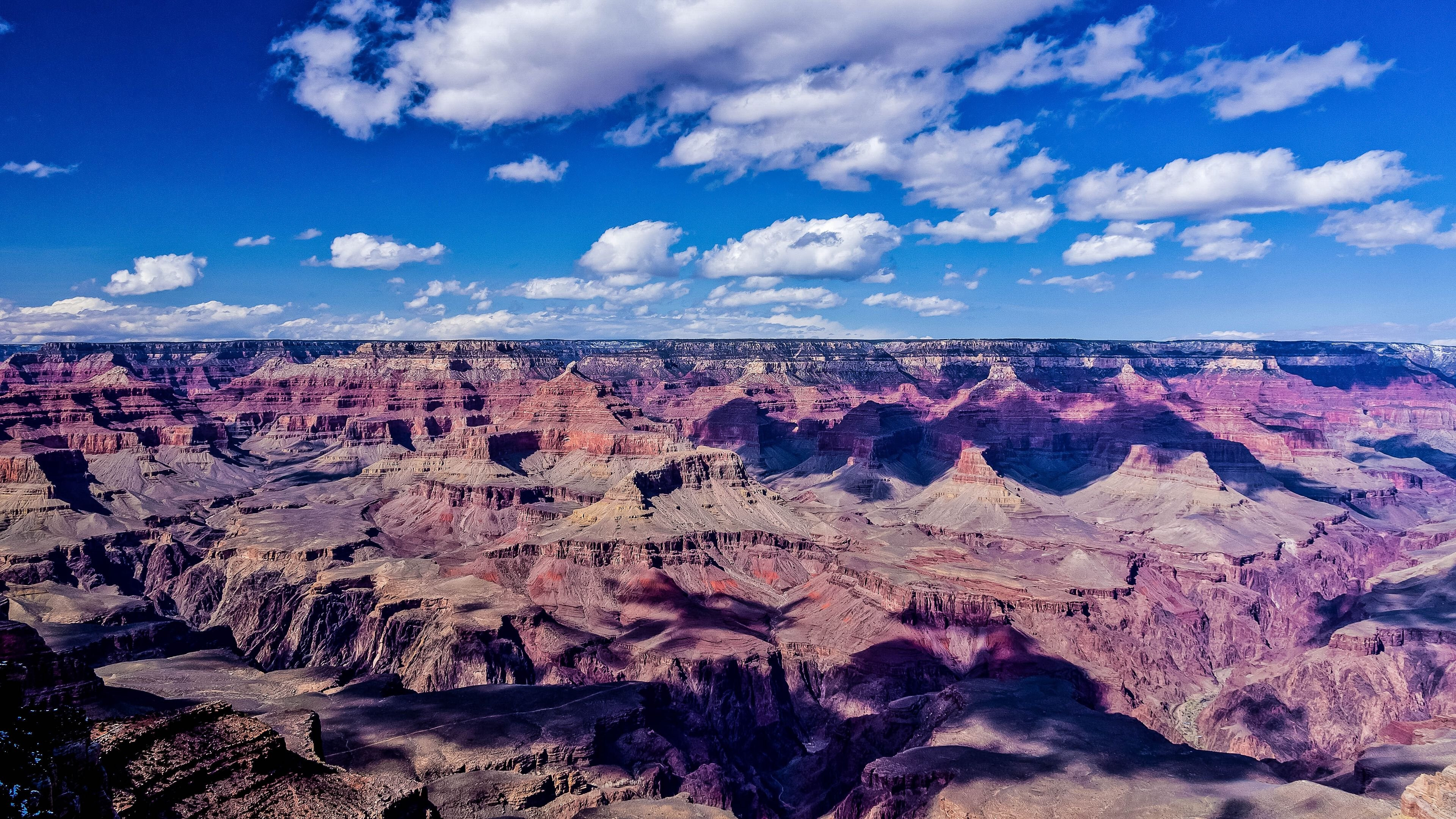 Grand Canyon South Rim, Geology Wallpaper, 3840x2160 4K Desktop