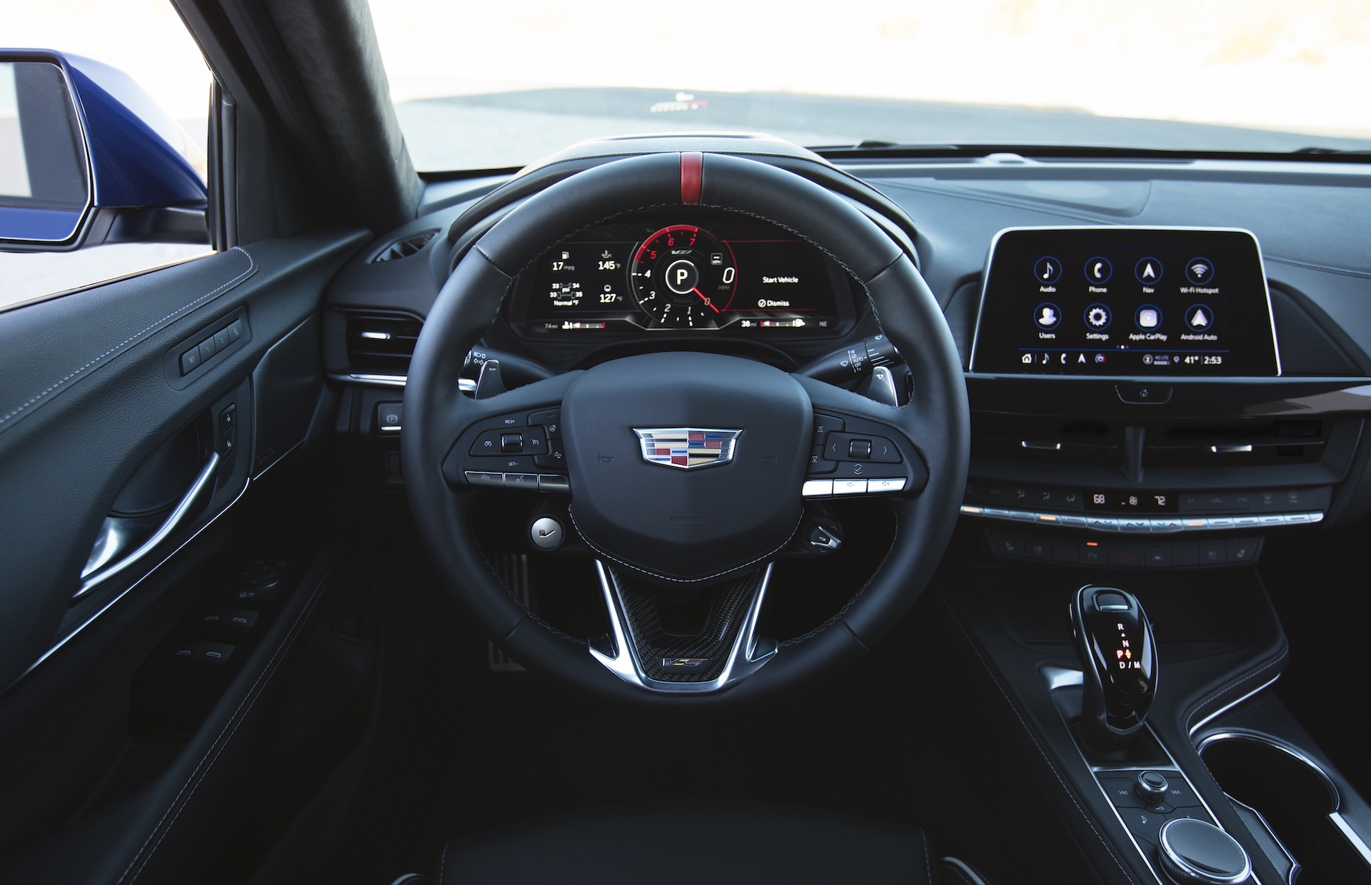 Cadillac CT4, Blackwing edition, Interior cockpit, Motortread, 1920x1240 HD Desktop