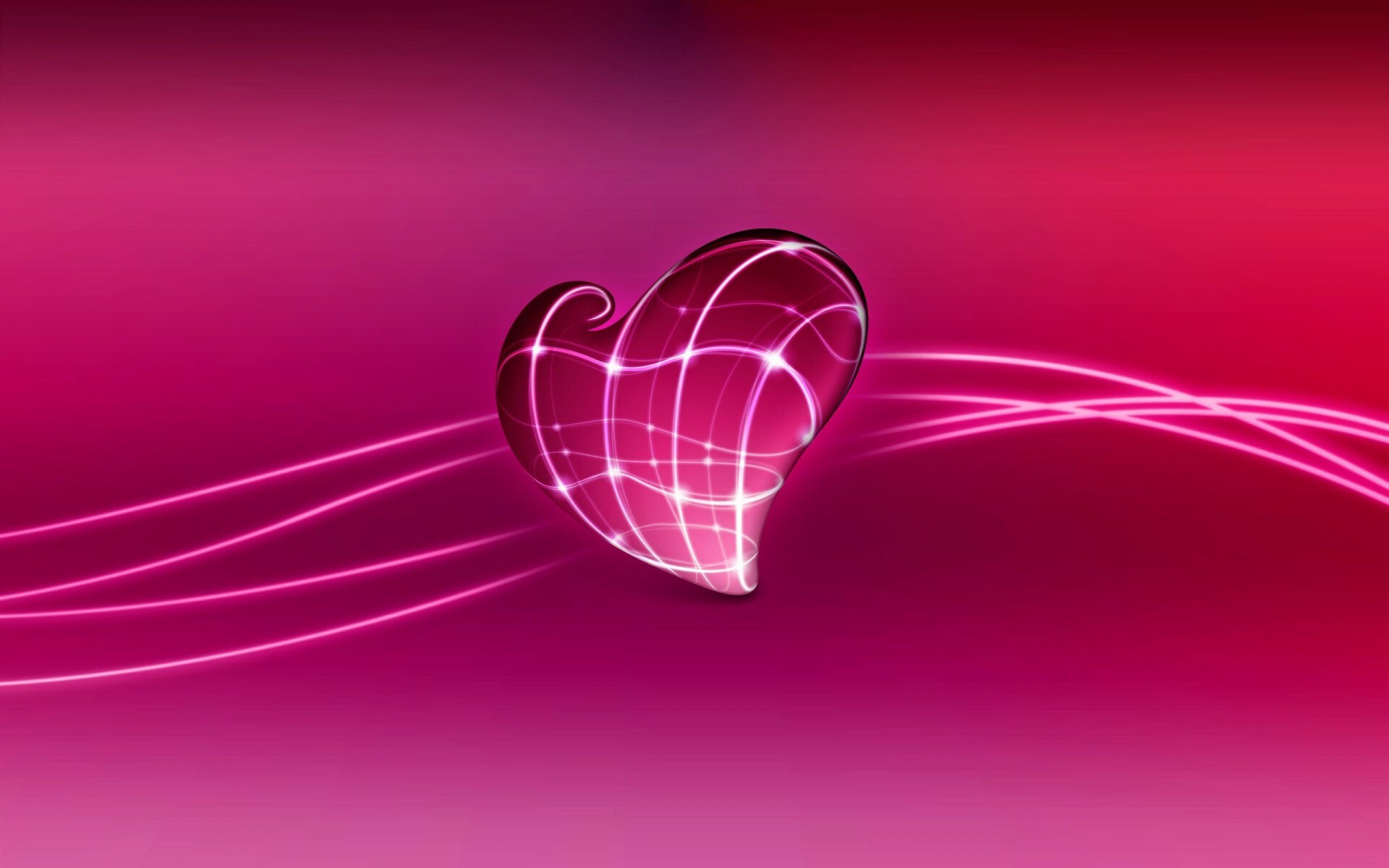 Heart, 3D heart wallpaper, Love, Romance, 1920x1200 HD Desktop