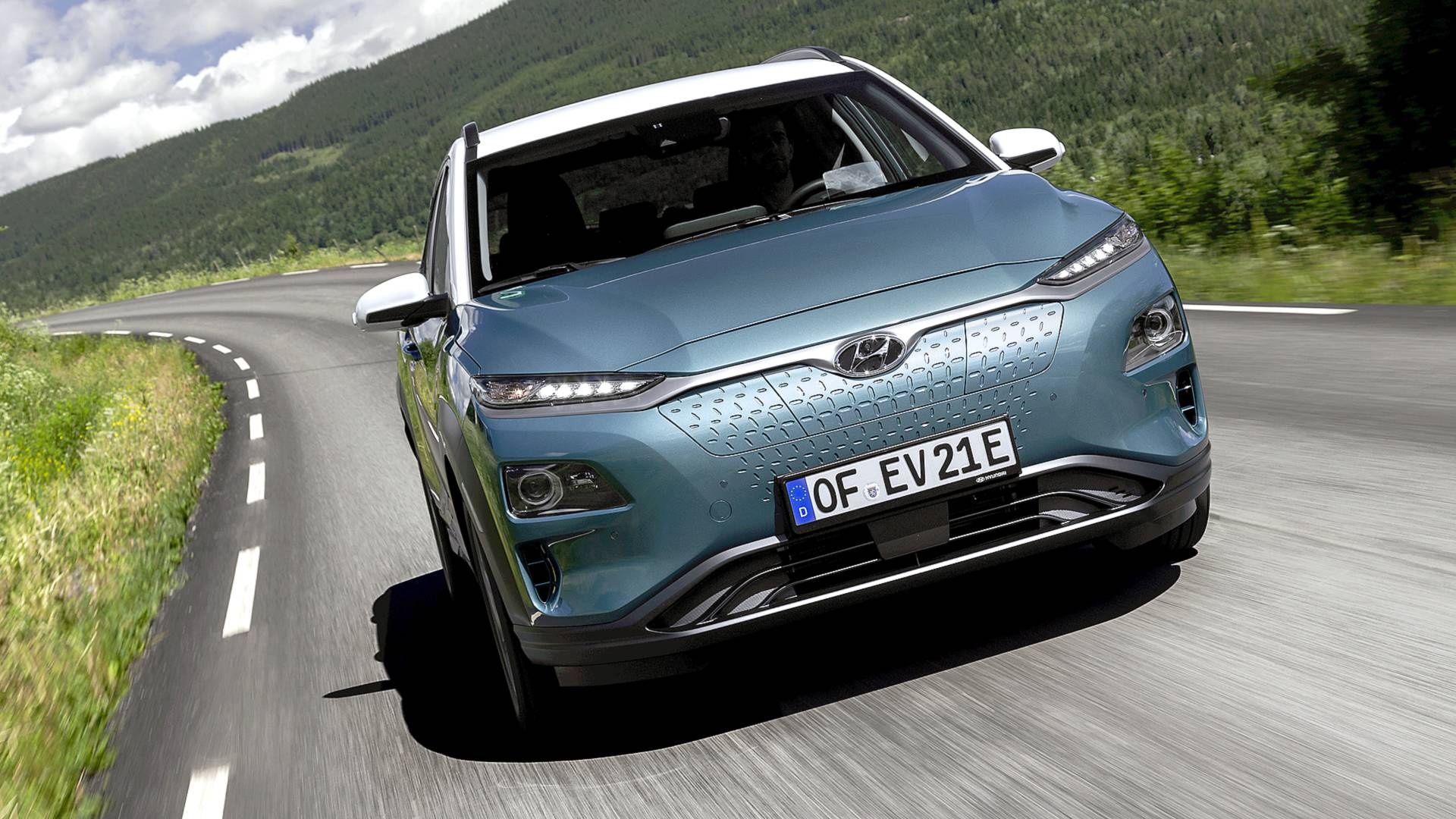 Hyundai Kona Elektro, Im test, 1920x1080 Full HD Desktop