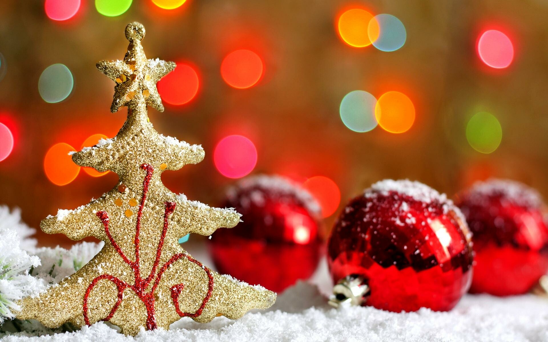 Merry Christmas ornaments, Beautiful backgrounds, Festive designs, Holiday spirit, 1920x1200 HD Desktop