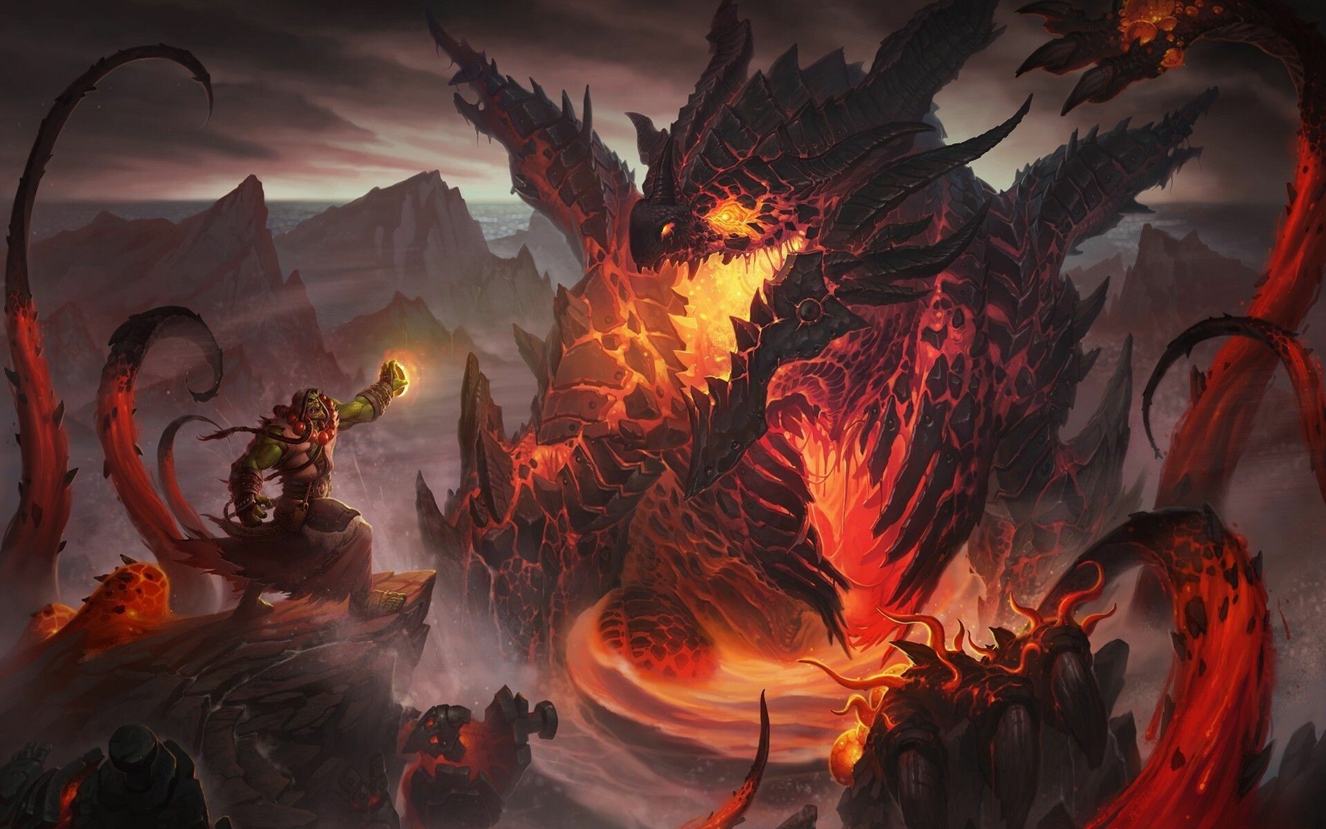 Deathwing the Destroyer, World of Warcraft Wallpaper, 1920x1200 HD Desktop