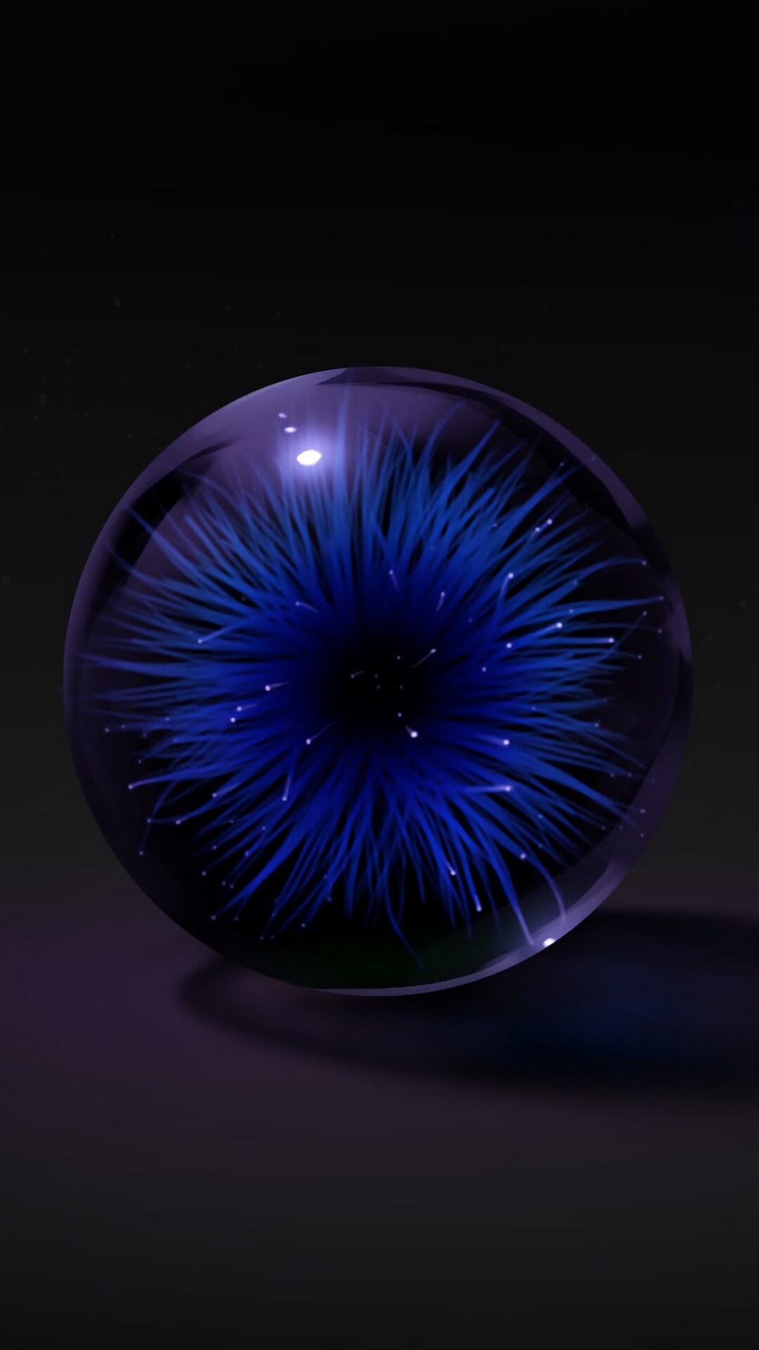 Glass, Material element, 3D eye ball glass art, Creative expression, 1080x1920 Full HD Phone