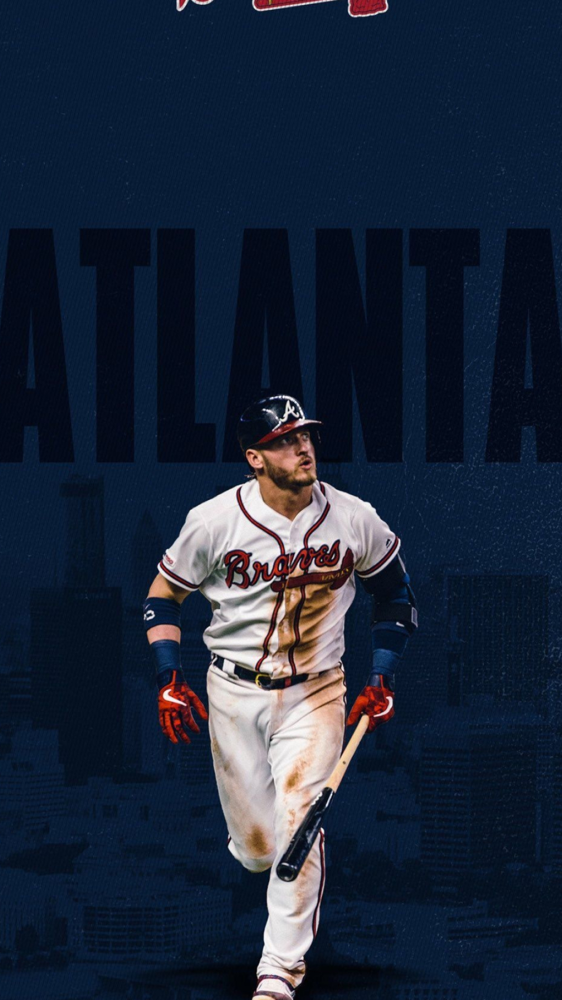 Josh Donaldson, Atlanta Braves, Baseball wallpaper, Team pride, 1160x2050 HD Phone