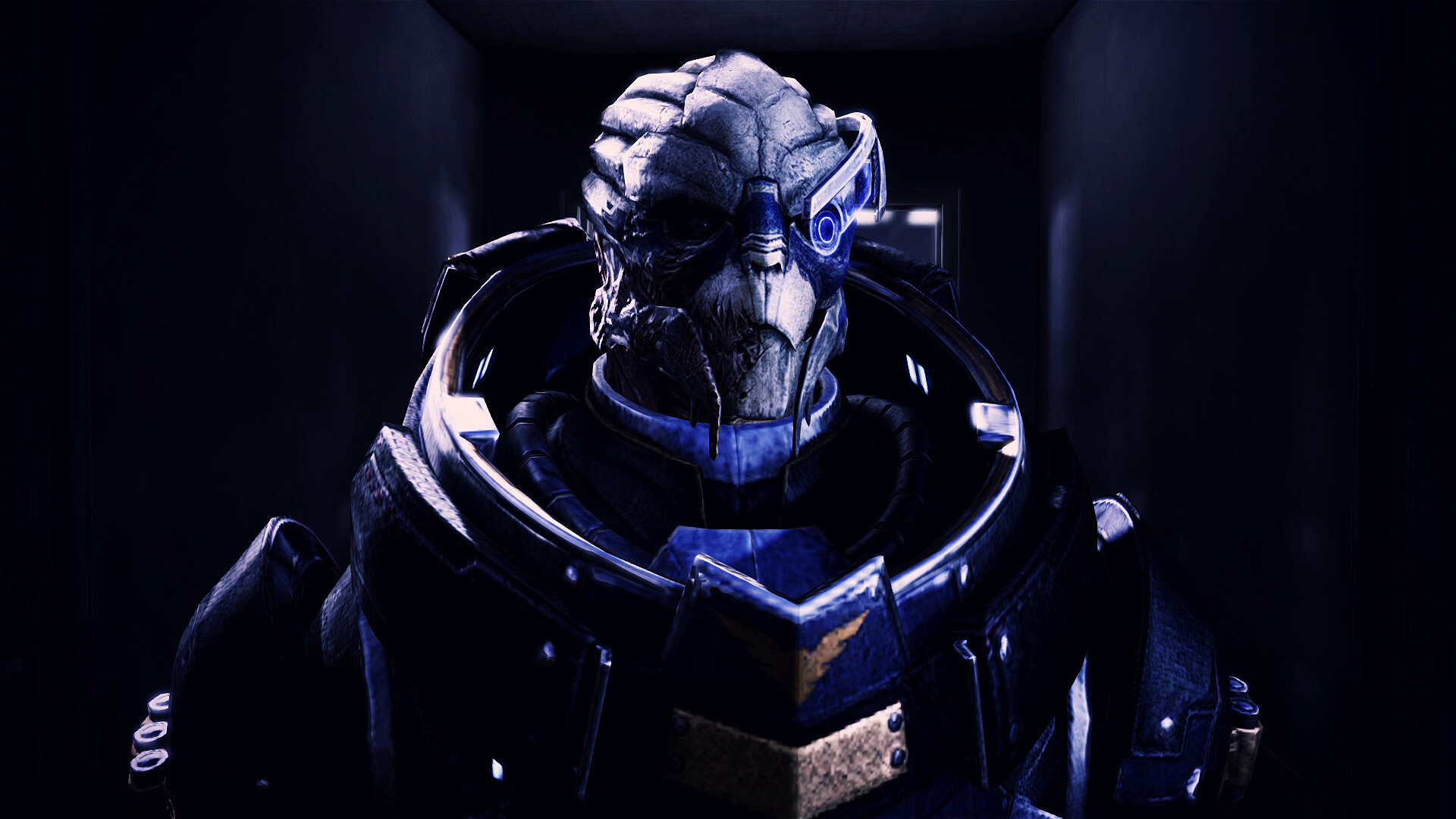 Garrus Vakarian, Animated wallpaper, High quality, Mass Effect, 1920x1080 Full HD Desktop