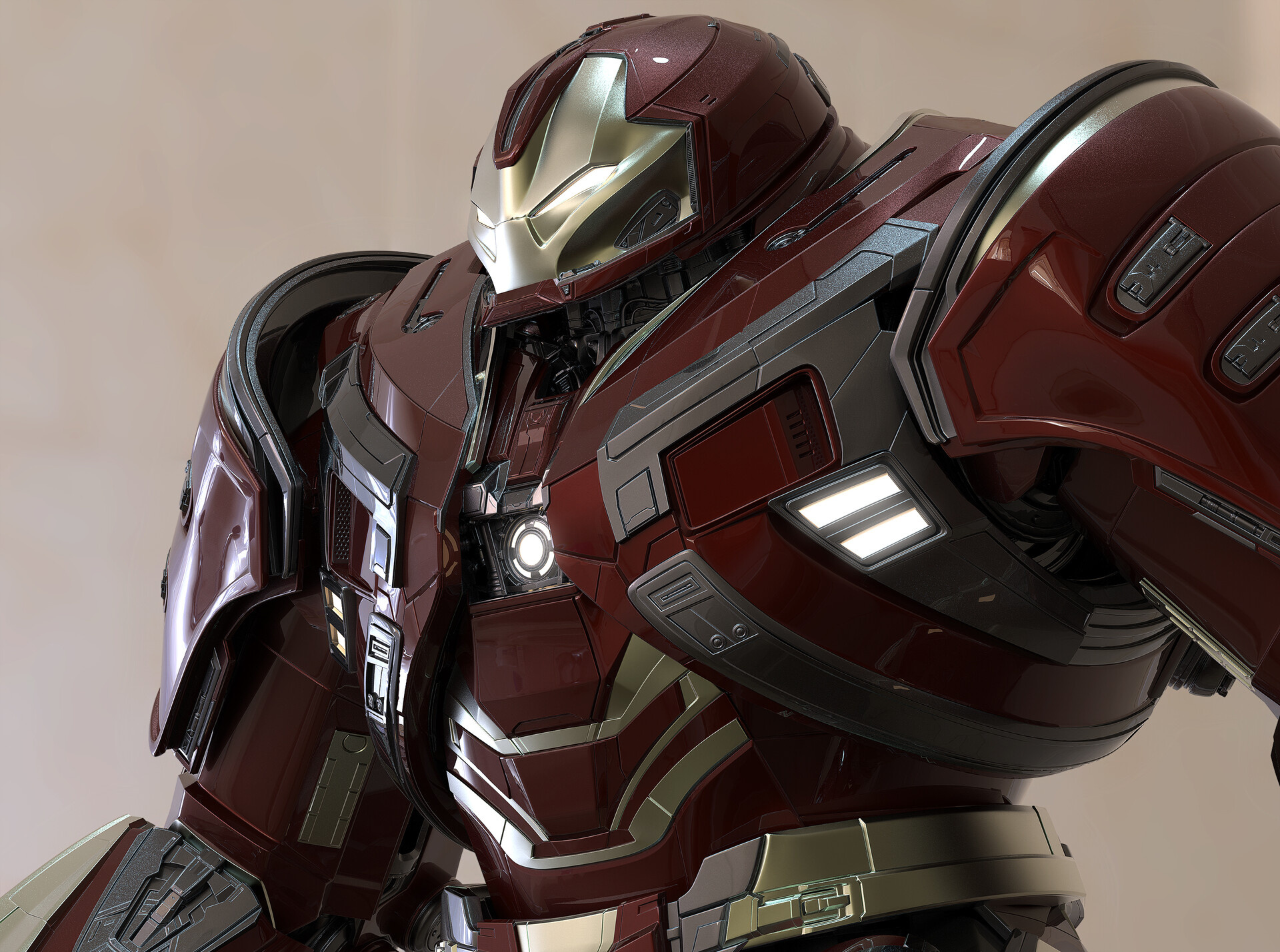 Comic book superhero, Hulkbuster, Artstation, Concept art, 1920x1430 HD Desktop