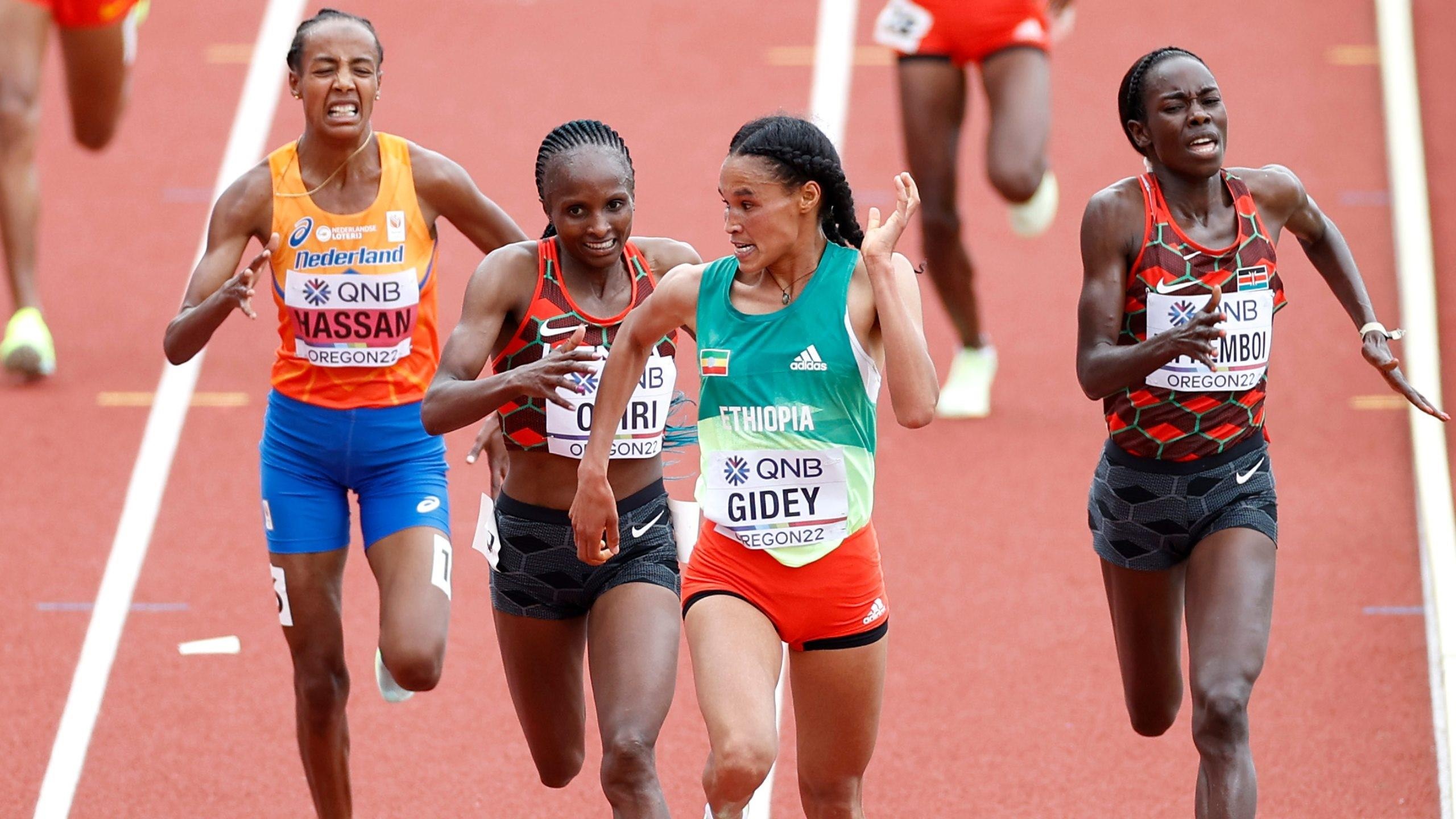 Hellen Obiri, Middle-distance runner, 2560x1440 HD Desktop