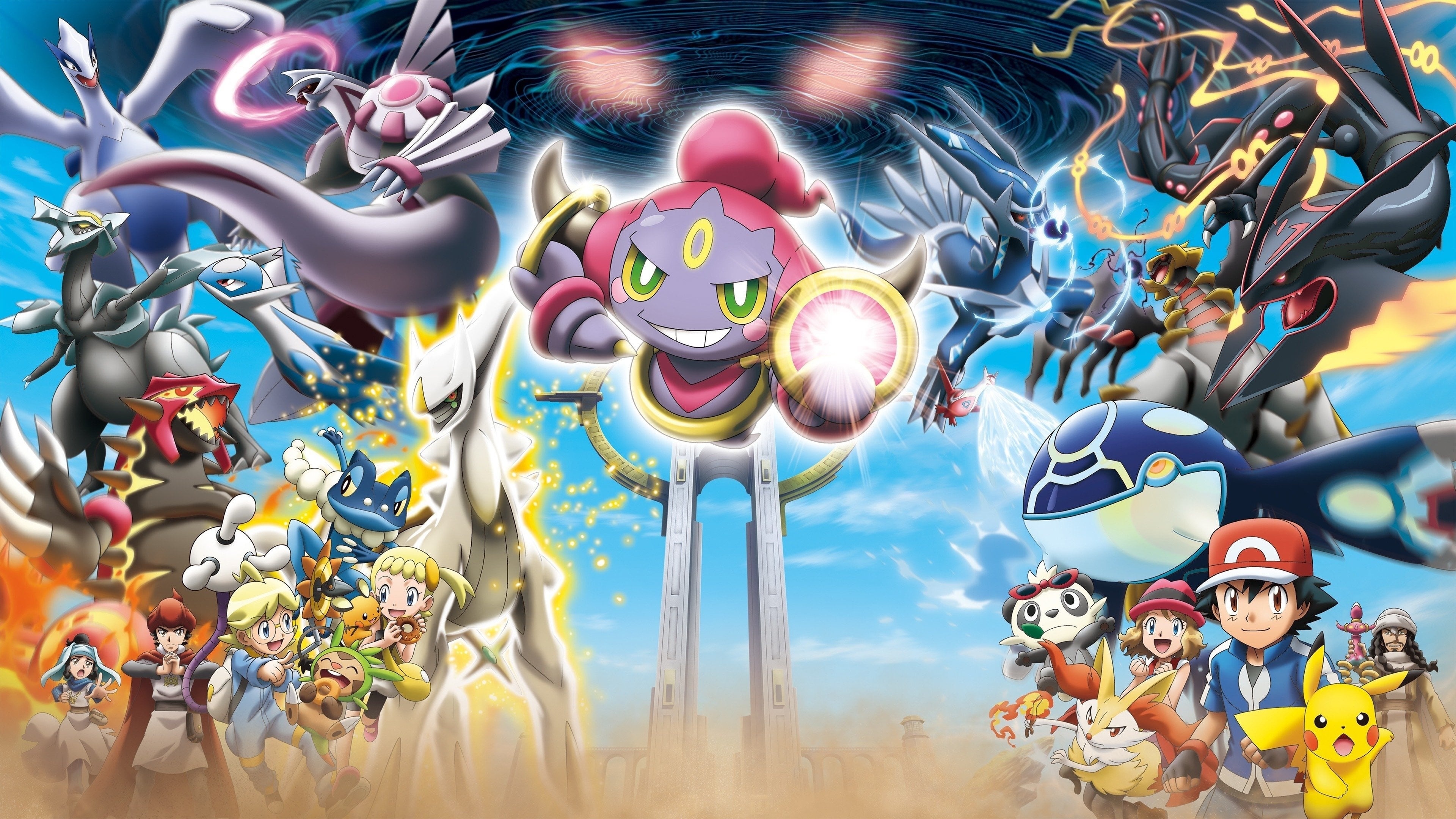 Hoopa, Legendary Pokmon, Mystical creature, Free image download, 3840x2160 4K Desktop