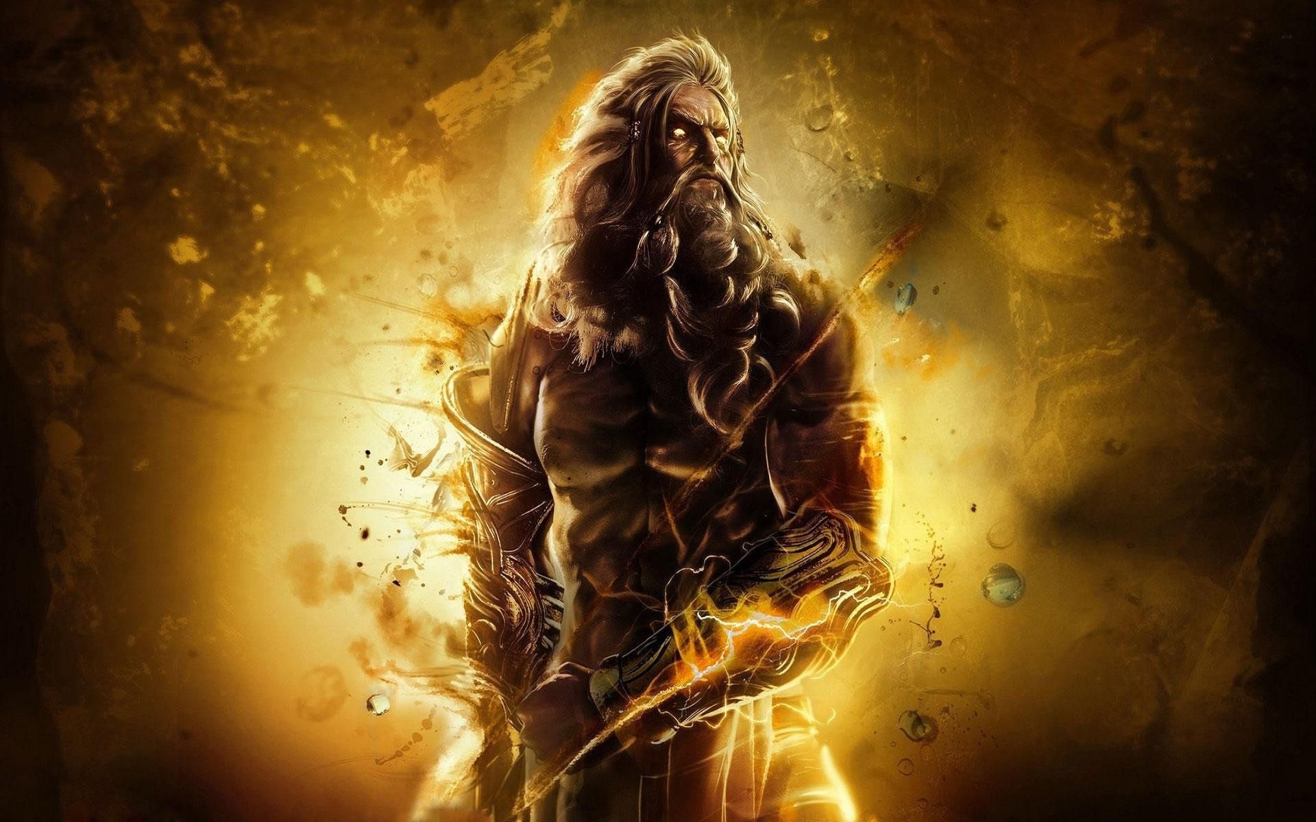 Zeus, 4K HD wallpapers, Thunderous majesty, Dynamic backgrounds, 1920x1200 HD Desktop