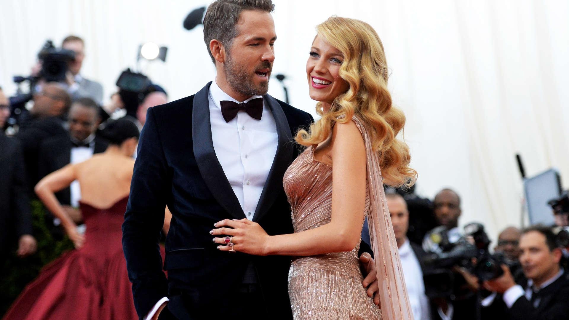 Blake Lively, Ryan Reynolds, Celebs, wallpapers, 1920x1080 Full HD Desktop