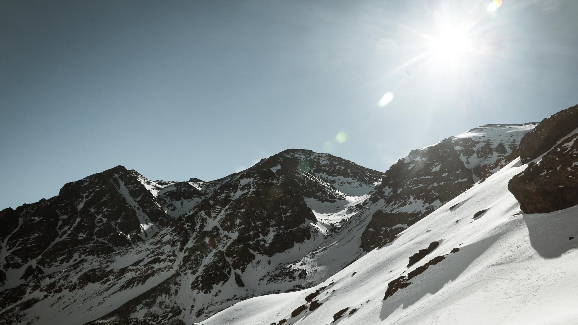 Mount Toubkal, Morocco ski touring, Jebel Toubkal, Atlas Mountains, 1920x1080 Full HD Desktop