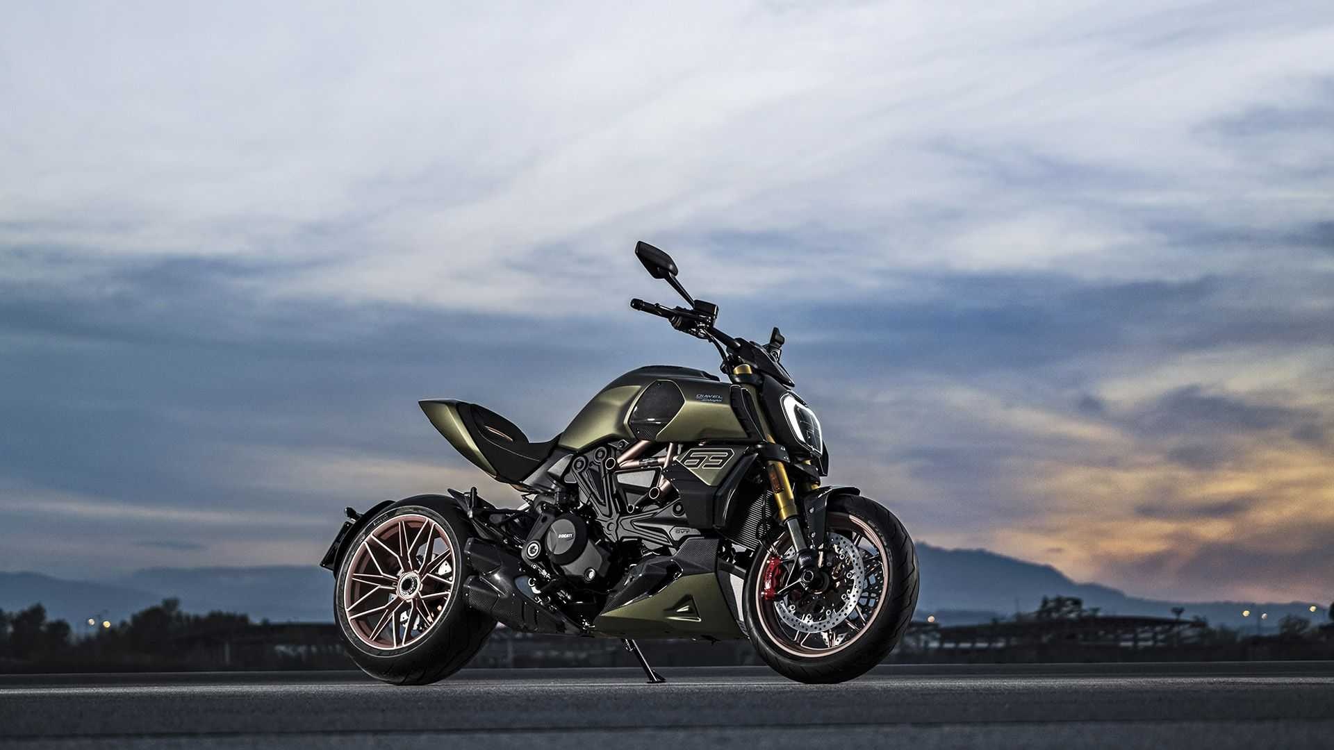 Ducati Diavel 1260, Lamborghini inspiration, Sin FKP 37 collaboration, Striking aesthetics, 1920x1080 Full HD Desktop