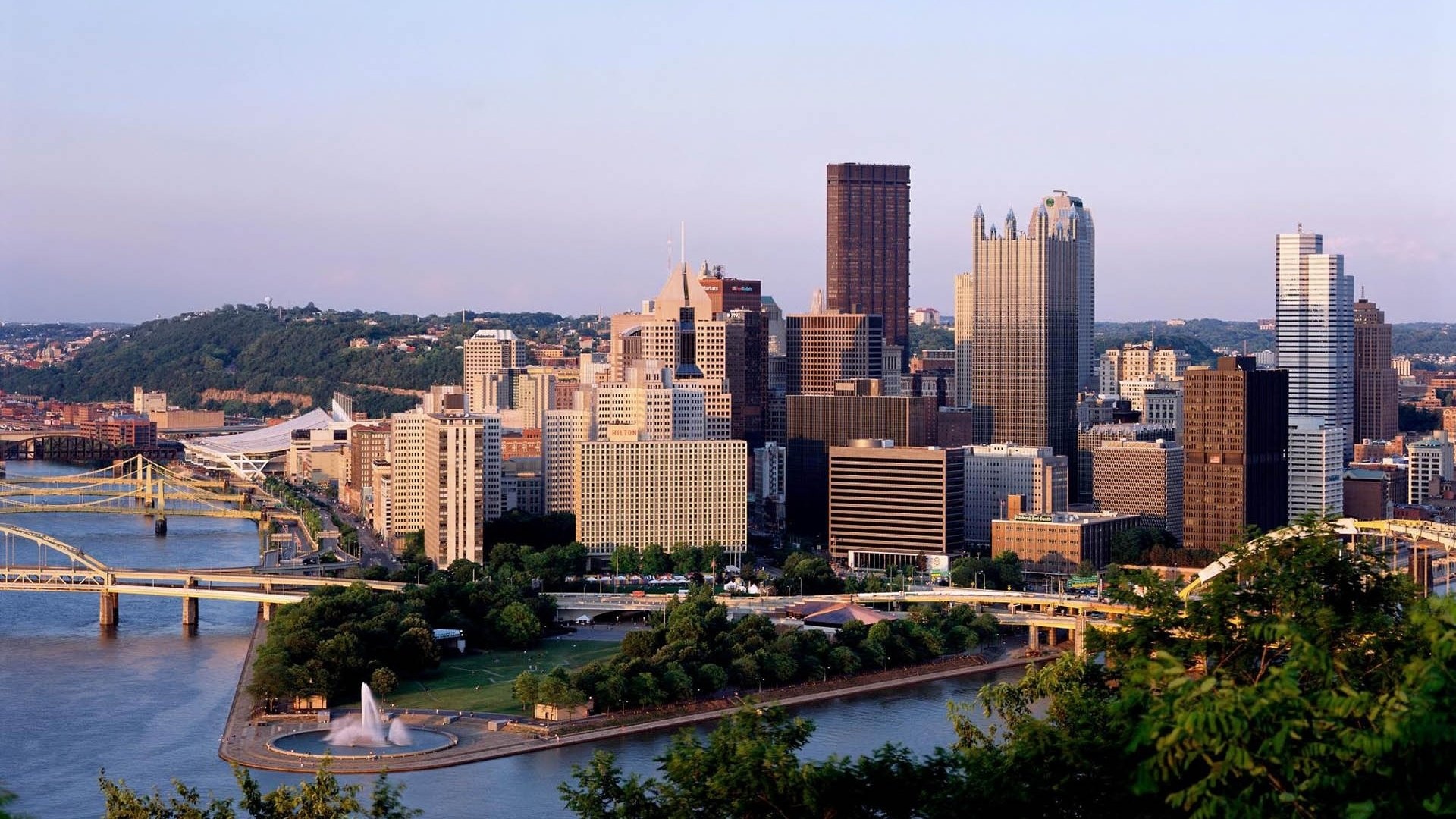 Pennsylvania travels, Pittsburgh HD wallpaper, 1920x1080 Full HD Desktop