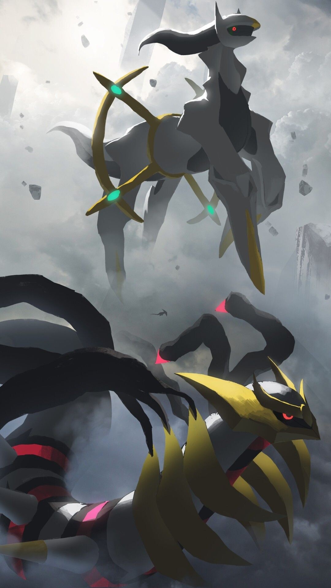 Gaming, Giratina, Pokmon, Art, 1080x1920 Full HD Phone