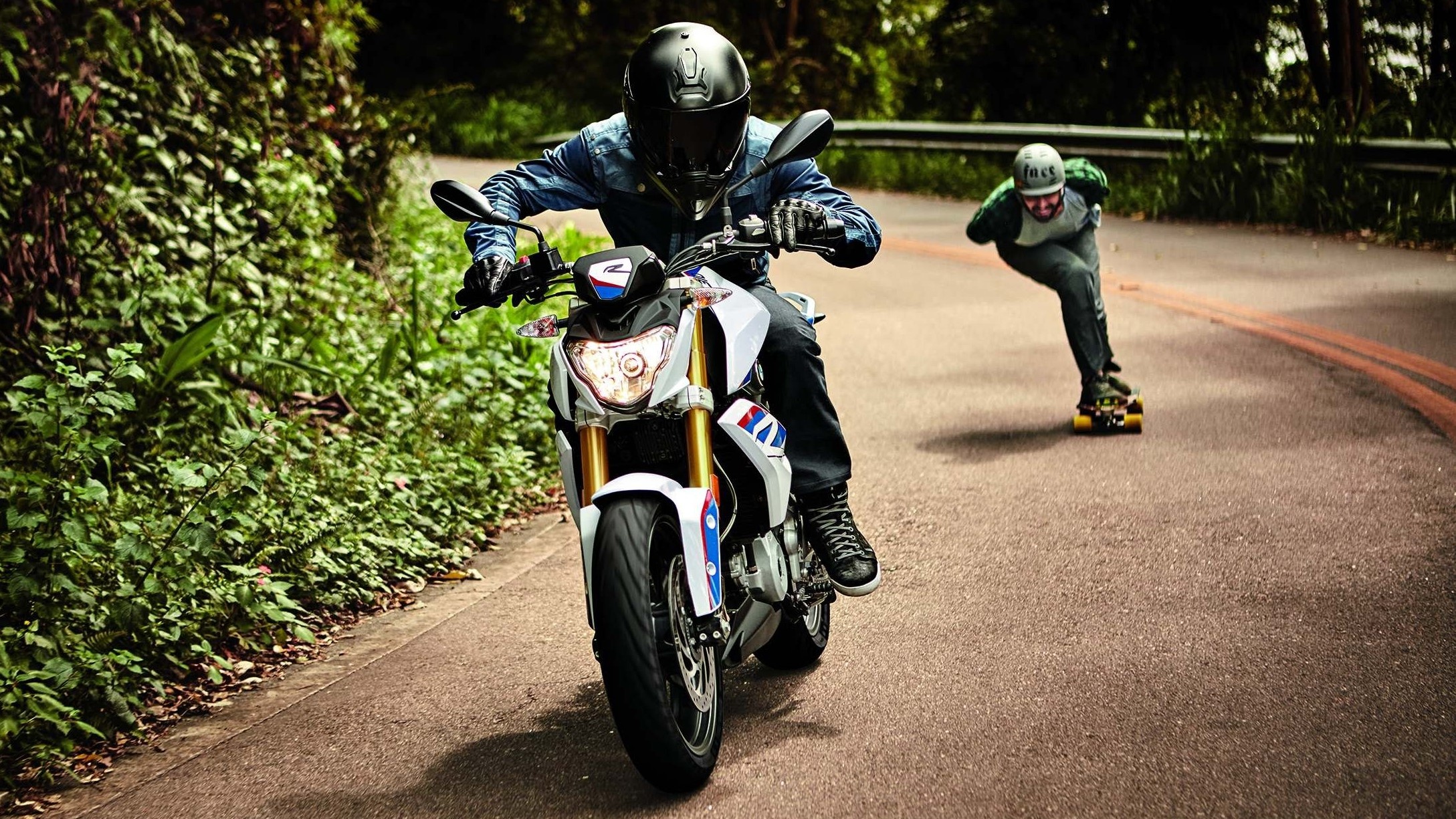 BMW G 310 R, First promo video, Everything motorcycle, BMW, 2180x1230 HD Desktop