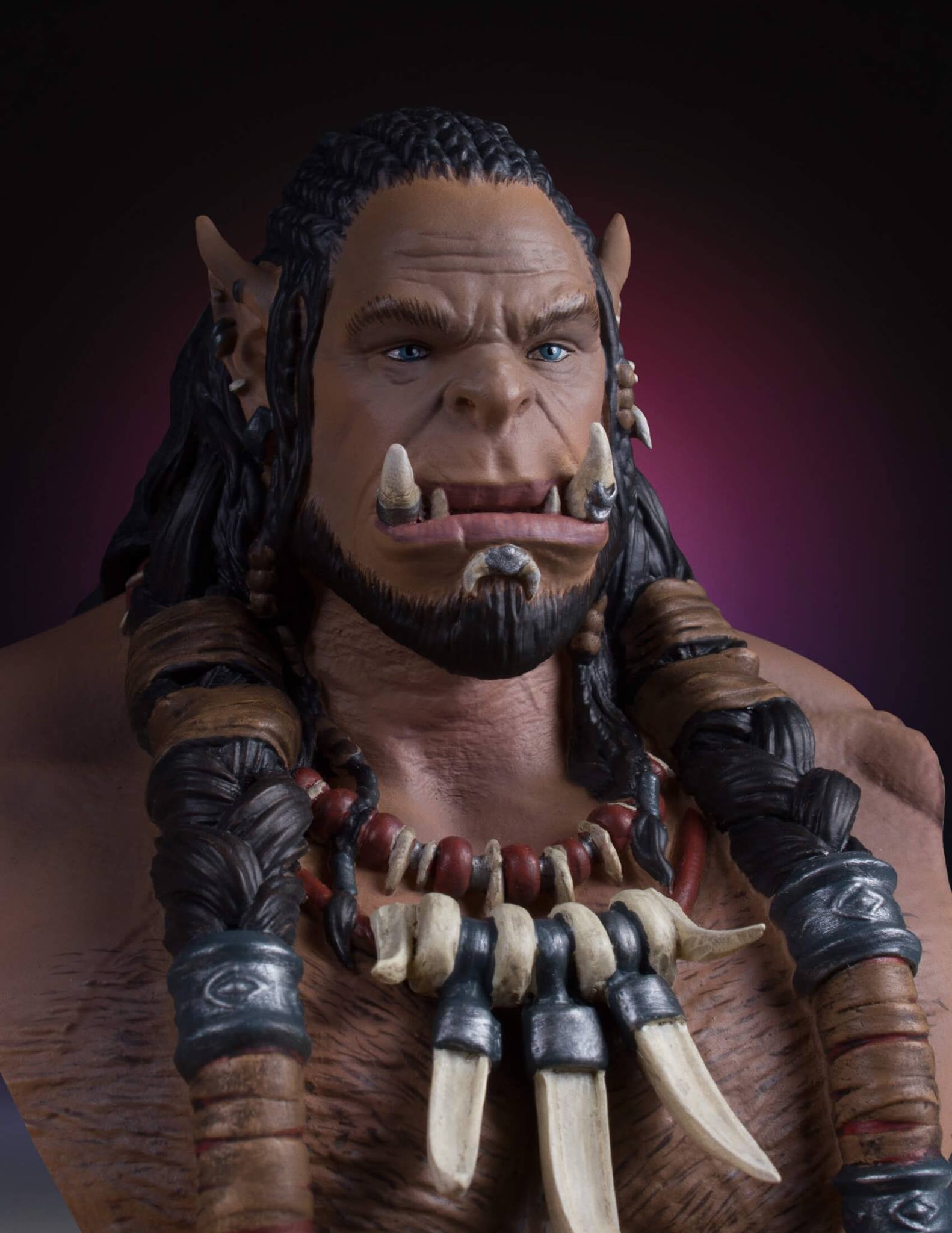 Gentle Giant, Warcraft, Durotan mini bust, SDCC exclusive, 1590x2050 HD Phone