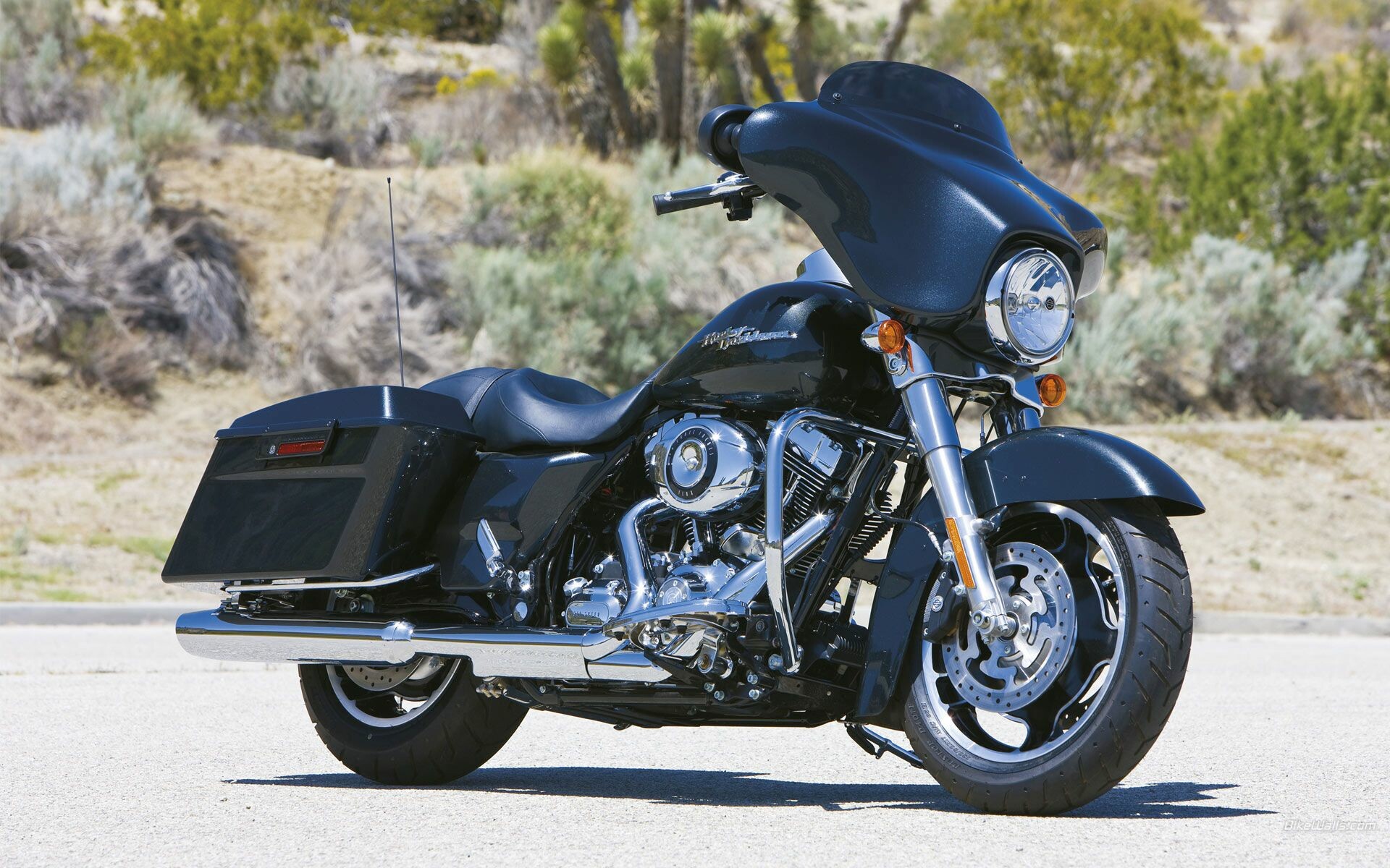 Harley-Davidson Street Glide, Striking wallpapers, Powerful machine, Road king, 1920x1200 HD Desktop