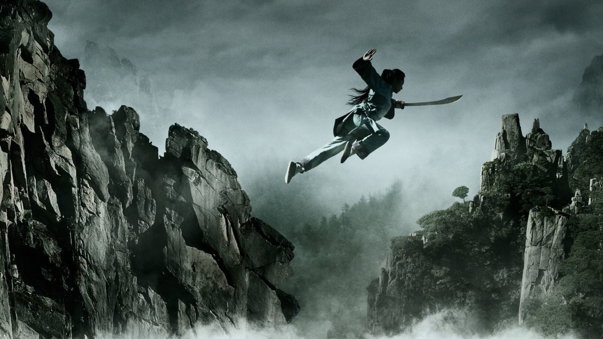 Crouching Tiger, Hidden Dragon, Sword of destiny, Movie fanart, Sword, 1920x1080 Full HD Desktop