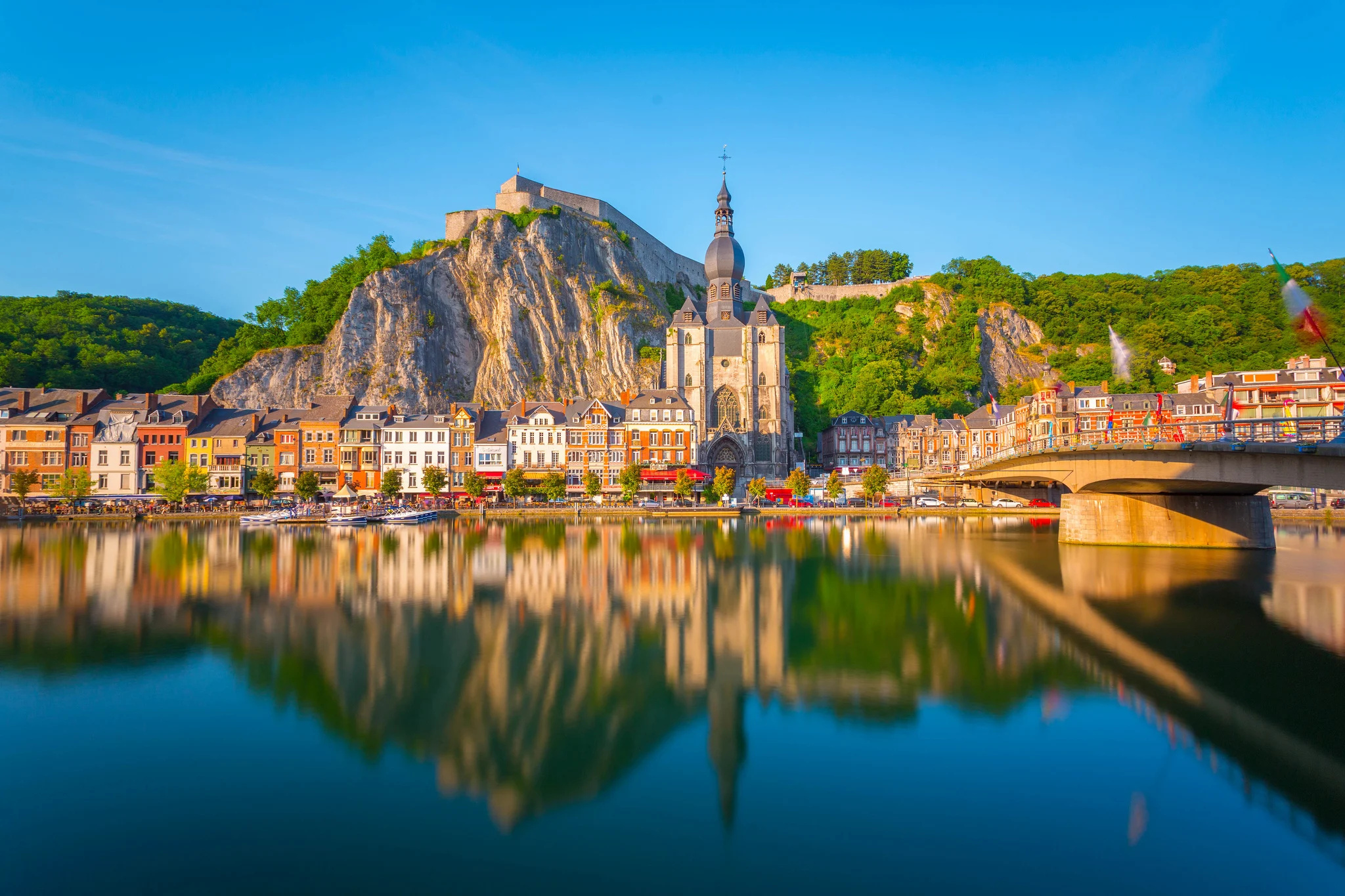 Notre Dame de Dinant, Belgium Wallpaper, 2050x1370 HD Desktop