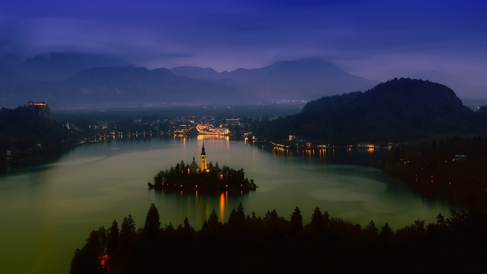 Zaka Valley, Lake Bled Wallpaper, 1920x1080 Full HD Desktop