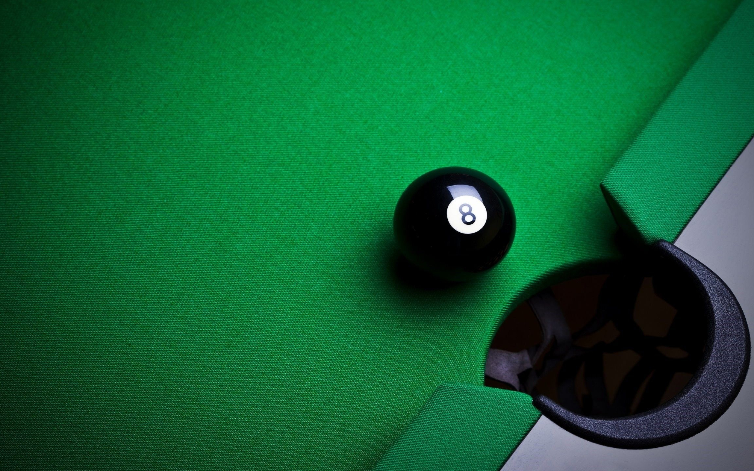 Ball and drop pocket, Pool (Cue Sports) Wallpaper, 2560x1600 HD Desktop