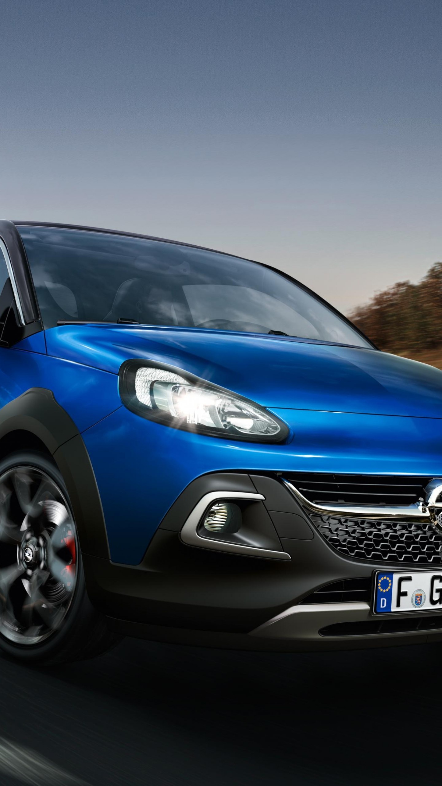 Opel Adam, Auto design, Rocks S variant, Bold and rugged, 1440x2560 HD Phone