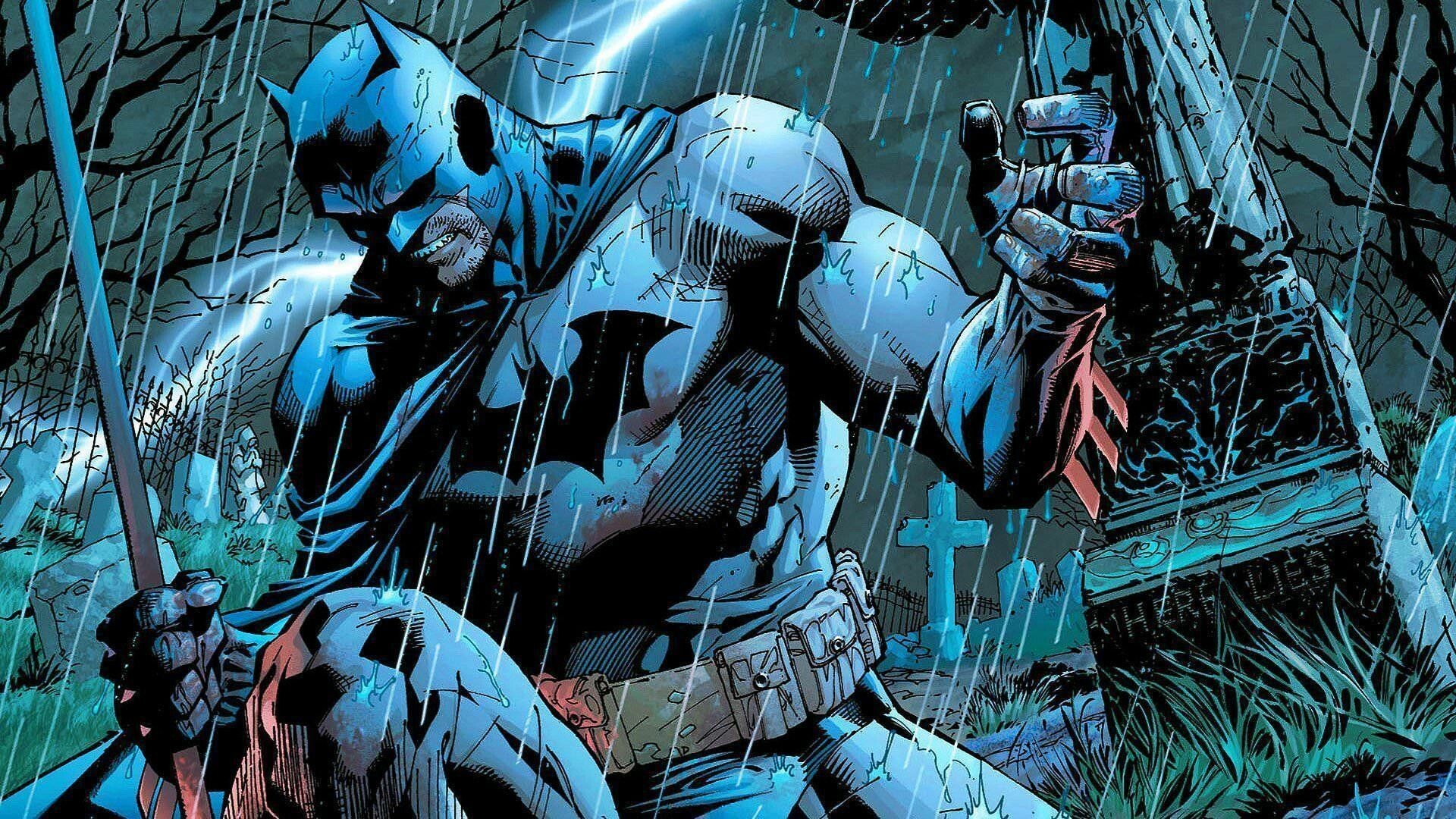 Batman by Jim Lee Comics, Jim Lee Batman wallpapers, Dark Knight, DC Comics, 1920x1080 Full HD Desktop