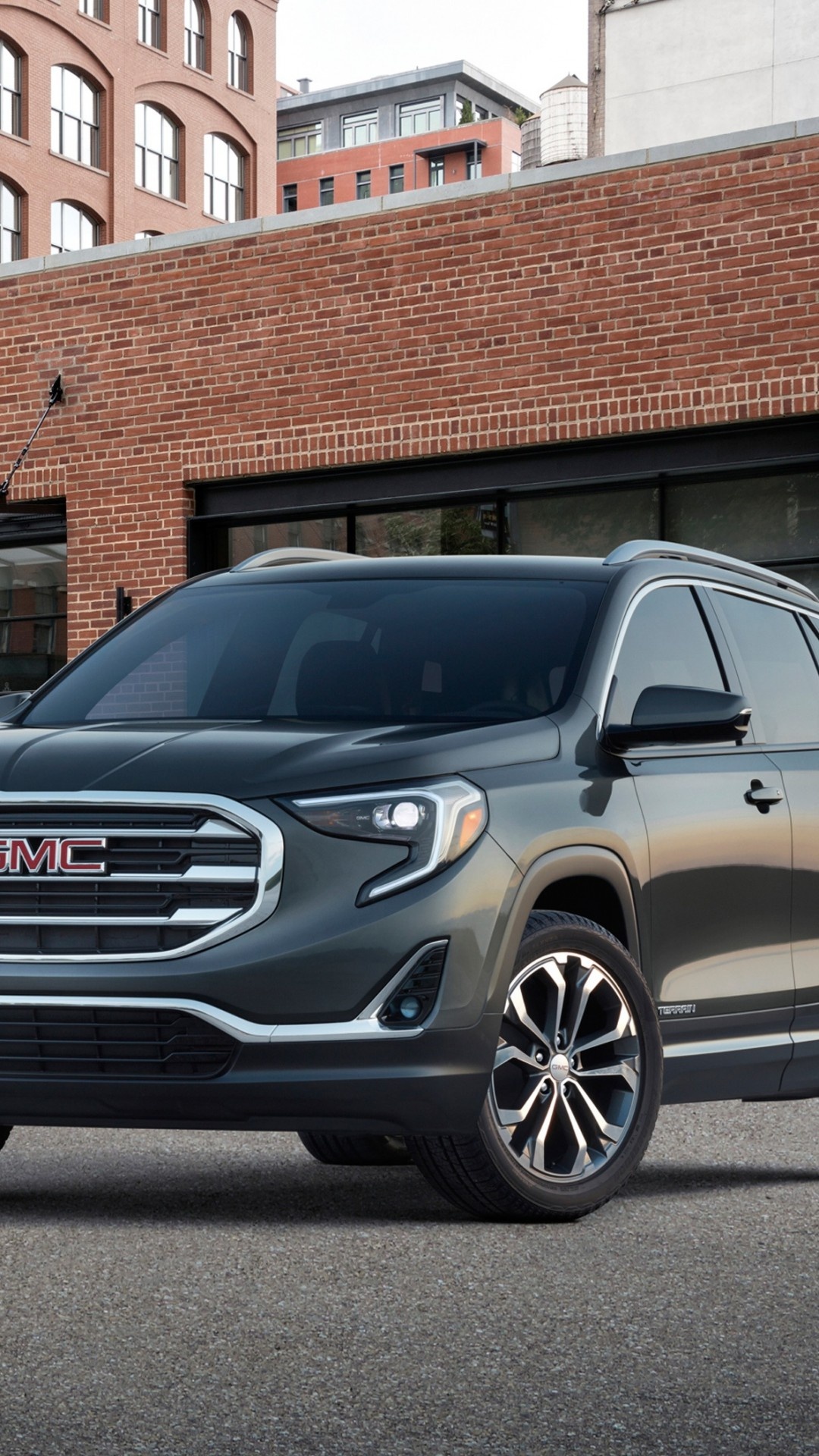 GMC Terrain, SUV, NAIAS 2017, Front view, 1080x1920 Full HD Phone