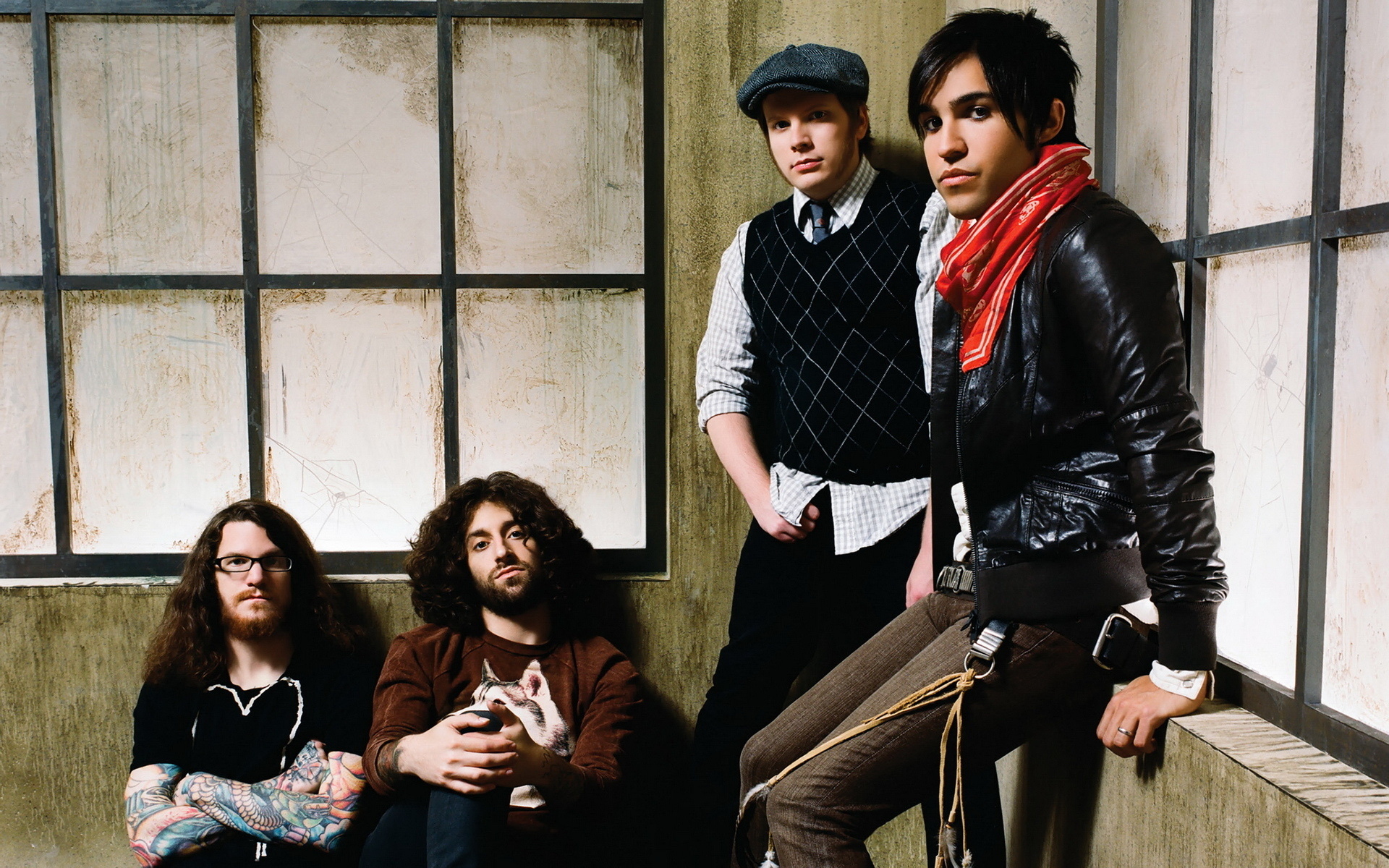 Fall Out Boy, Rock music, Captivating photos, Fonwall's collection, 1920x1200 HD Desktop