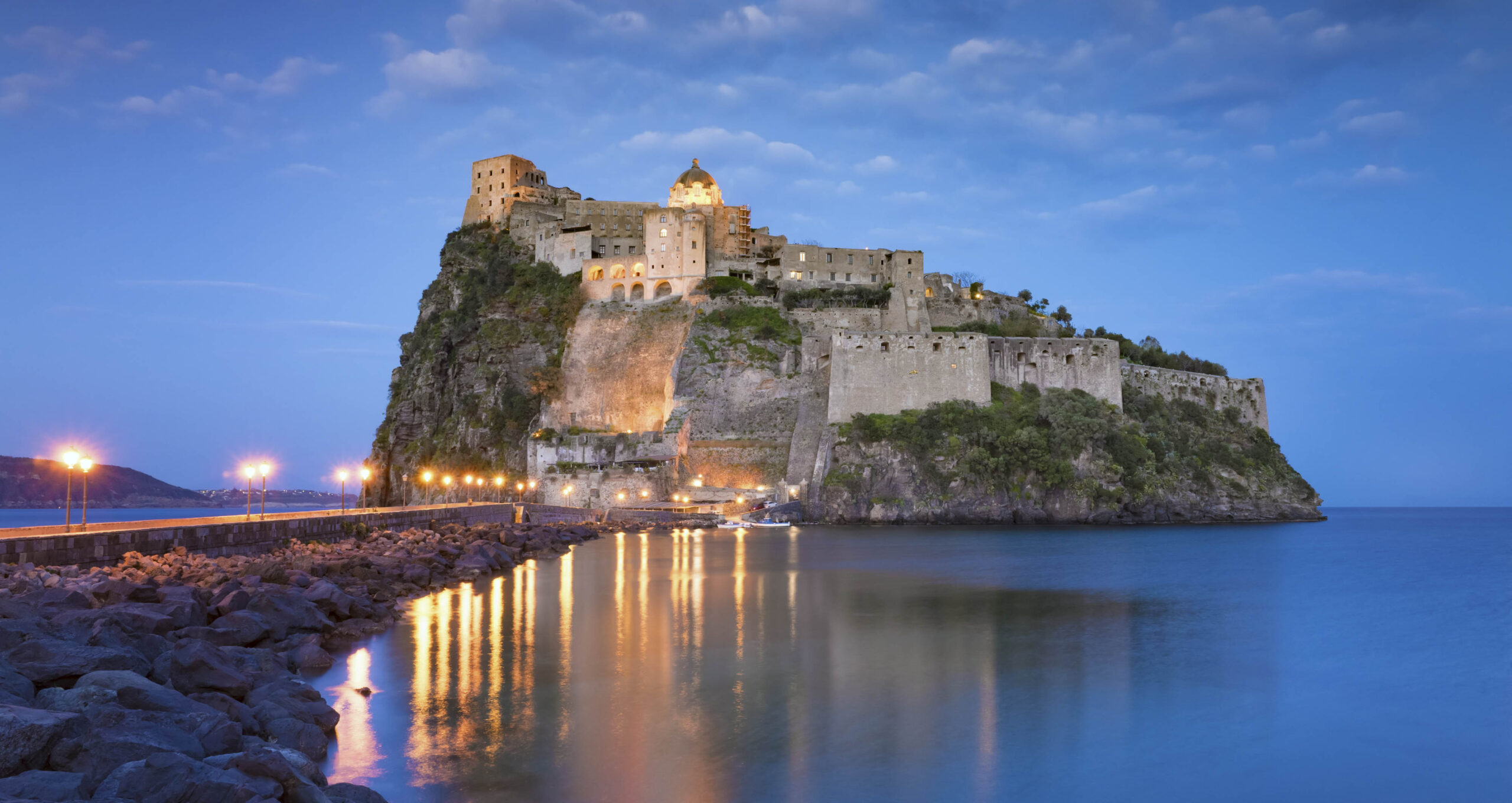 Ischia Rosario Schiano, Stunning landscapes, Island beauty, Travel, 2560x1360 HD Desktop