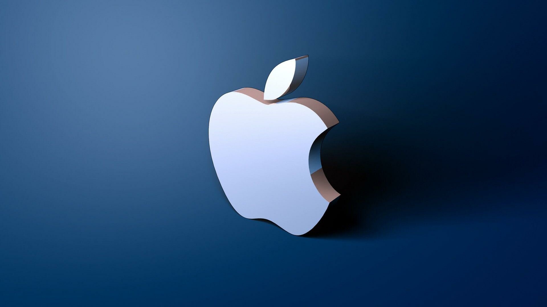 3D, Apple Logo Wallpaper, 1920x1080 Full HD Desktop