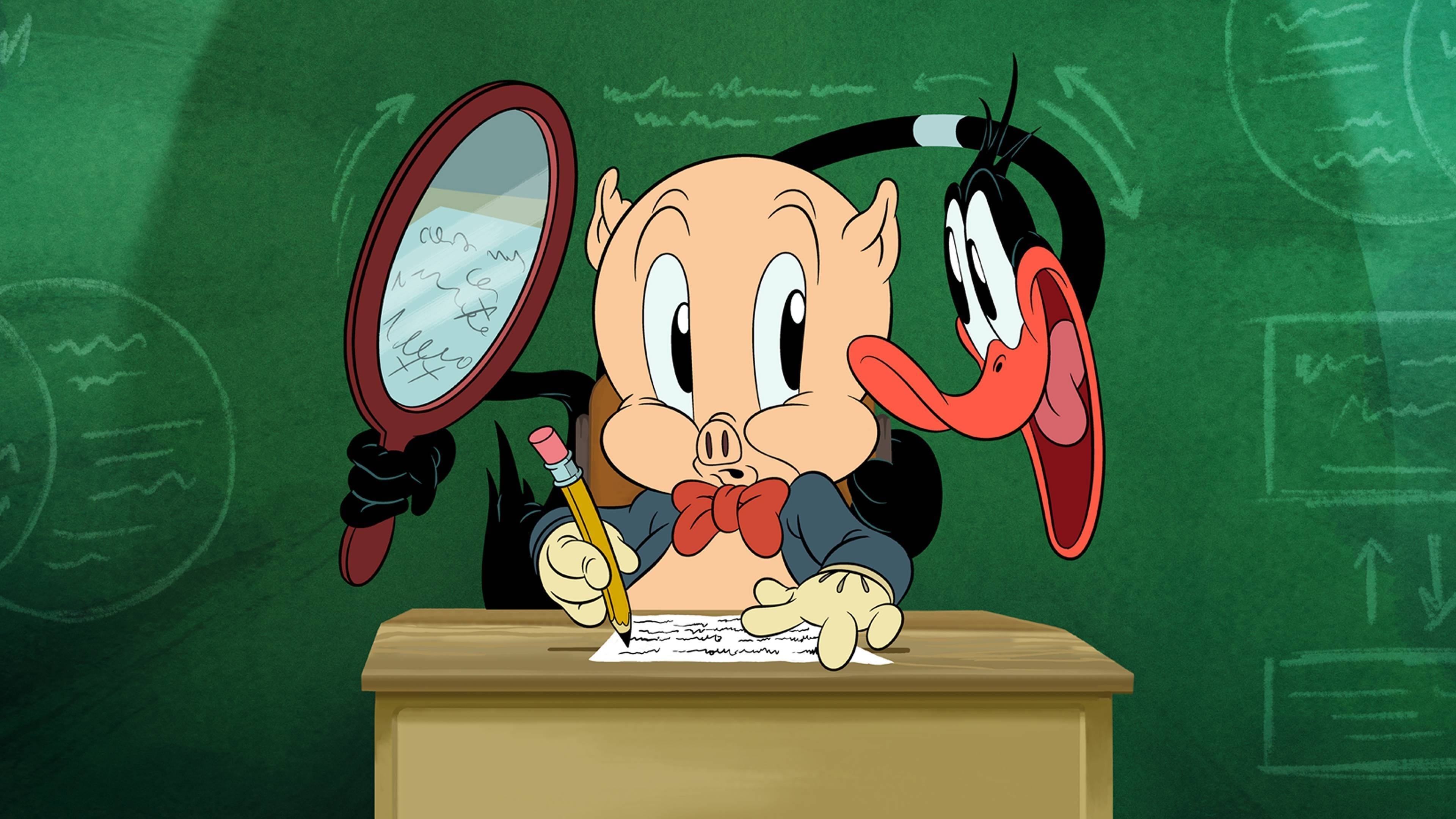 Porky Pig and Daffy Duck, Looney Tunes Characters Wallpaper, 3840x2160 4K Desktop