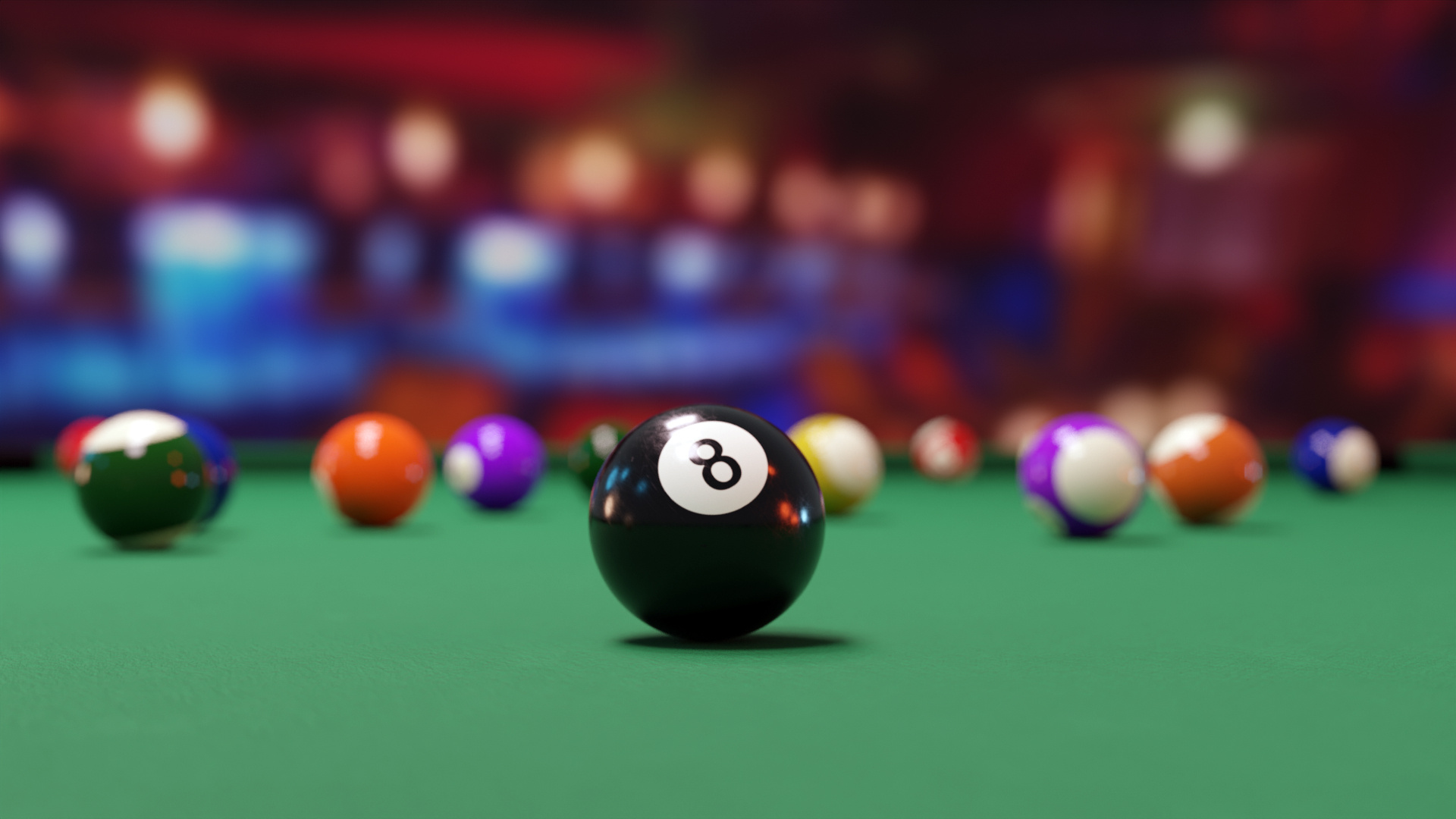 Pool hall projects, Blender artists community, Finished pool hall, Recreation, 1920x1080 Full HD Desktop