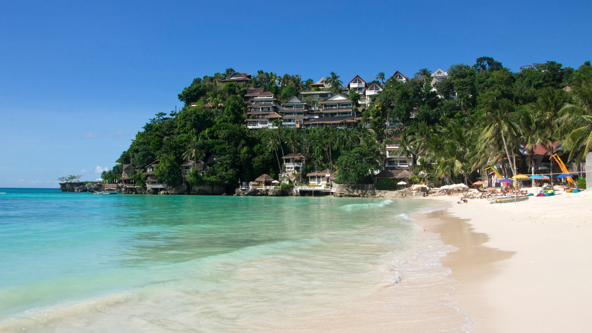 Boracay beach, Beach sand, Seashore beauty, Sunny getaway, 1920x1080 Full HD Desktop