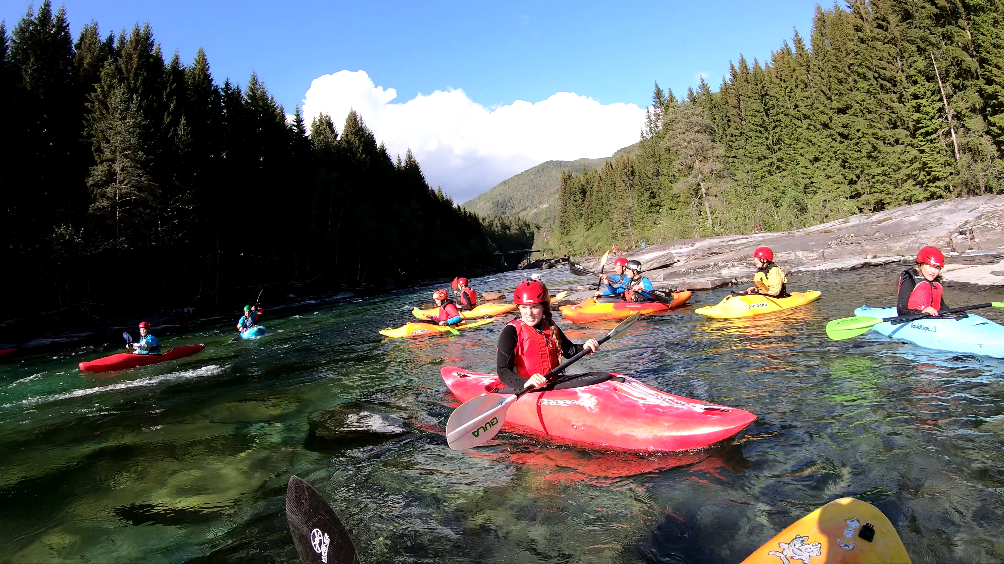 Voss, Kayaking Wallpaper, 3840x2160 4K Desktop