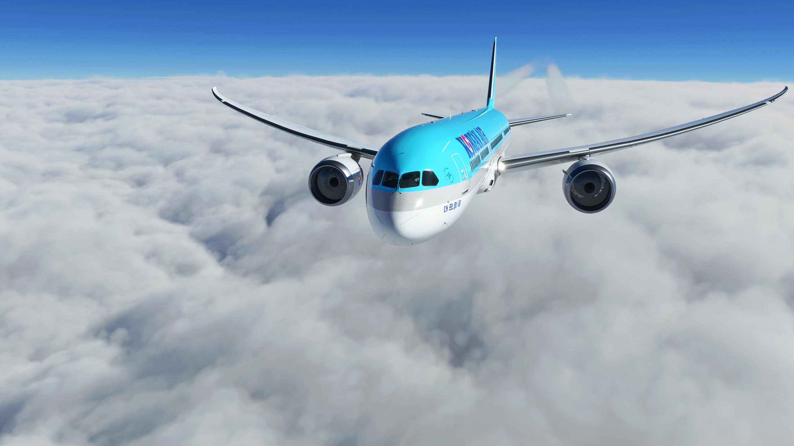 Korean Air, AVSIM screen shots forum, AVSIM community, 2560x1440 HD Desktop