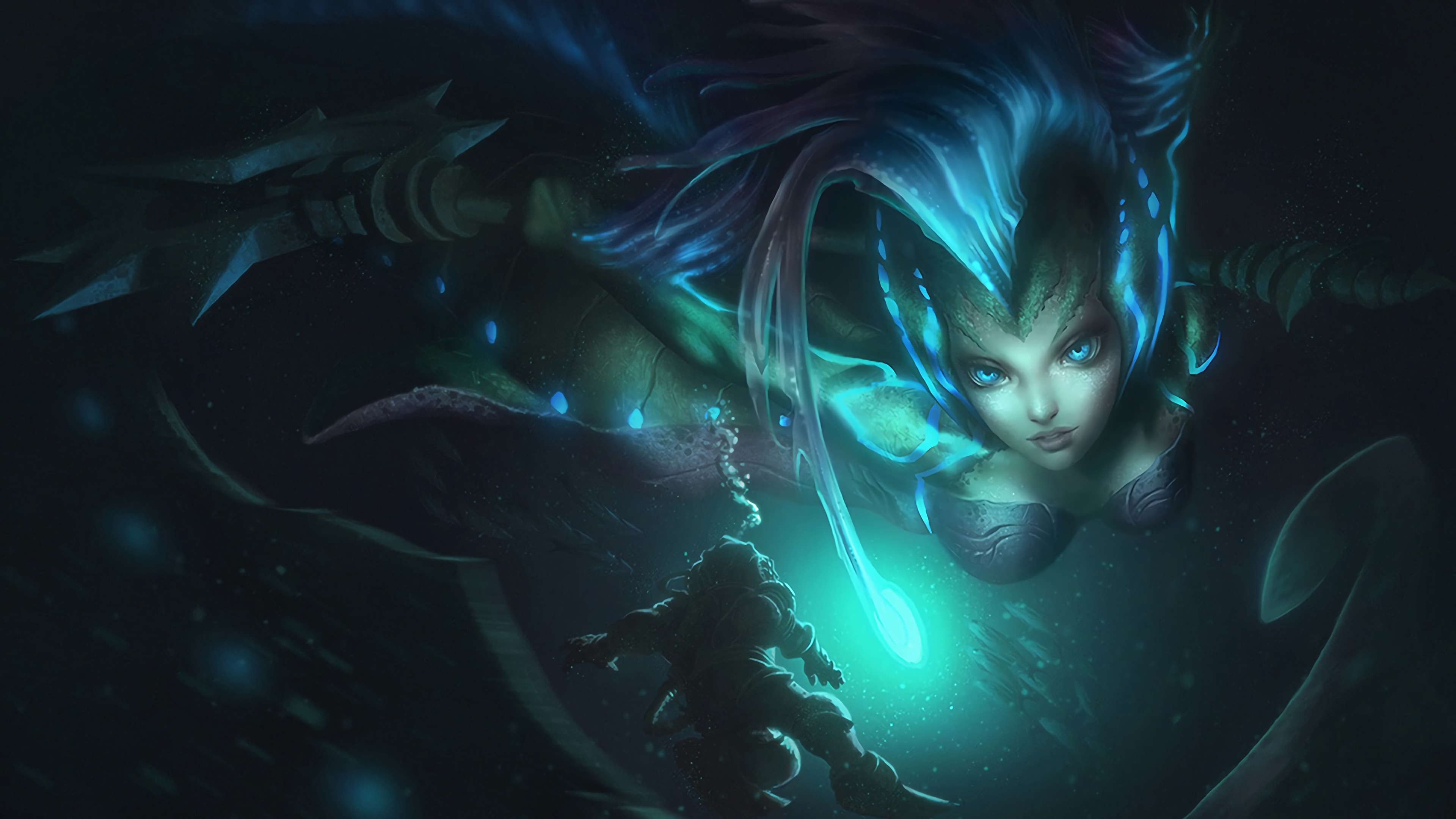 Nami, League of Legends, Wallpapers, League of Legends, 3840x2160 4K Desktop