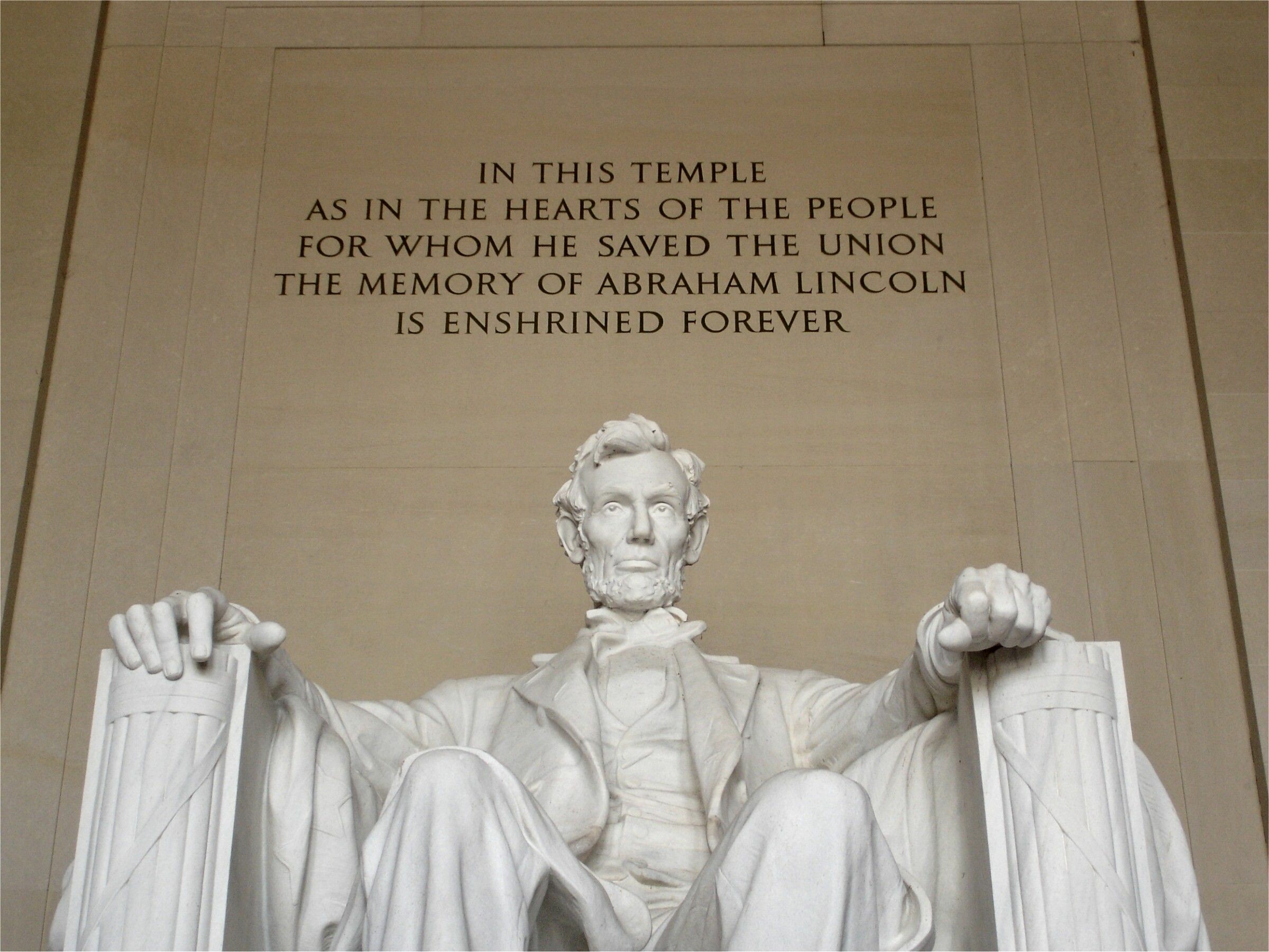 Lincoln statue, Lincoln Memorial Wallpaper, 2400x1810 HD Desktop