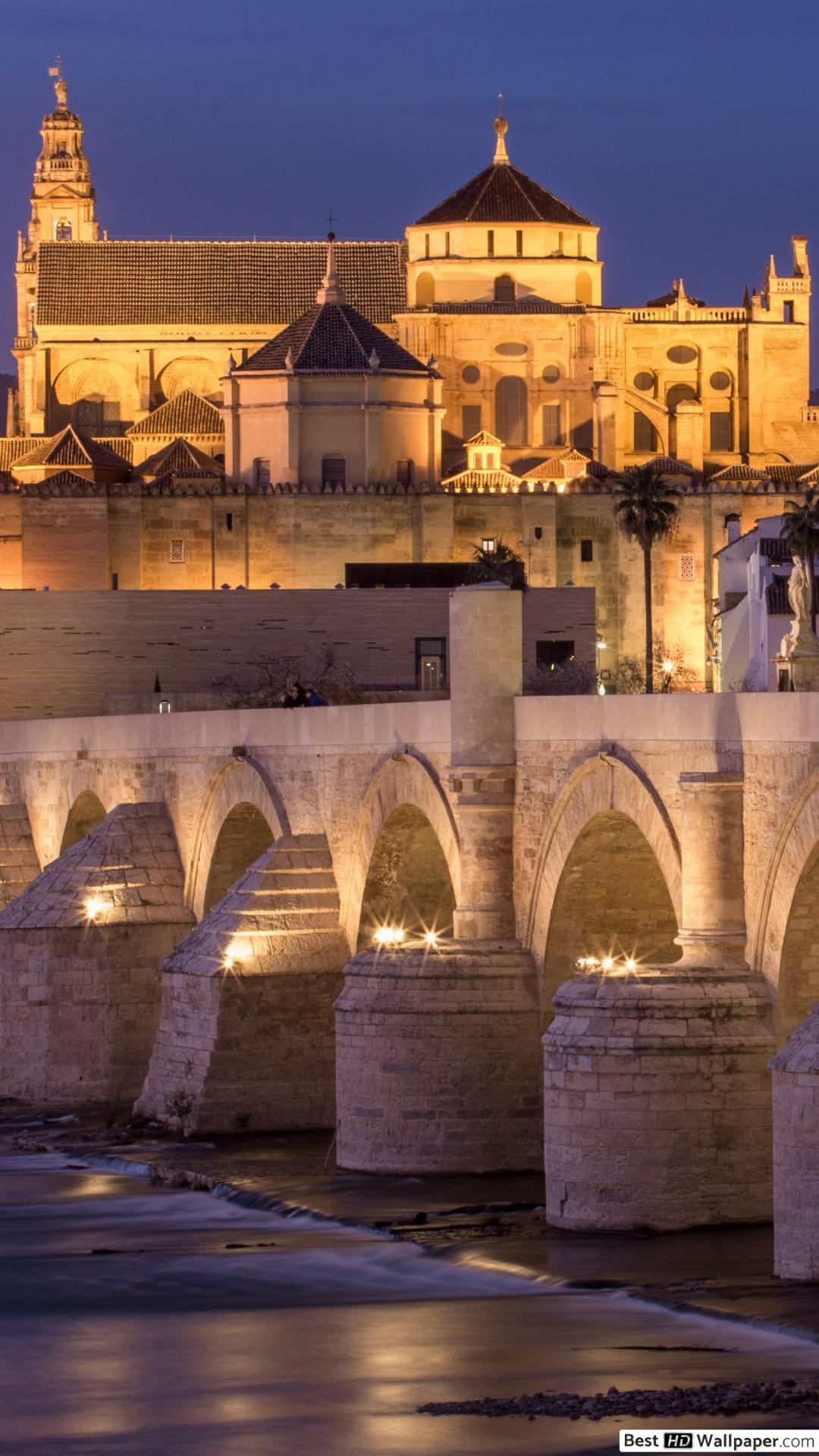 Great Mosque of Cordoba, Cordoba Spain, Top free, Backgrounds, 1080x1920 Full HD Phone